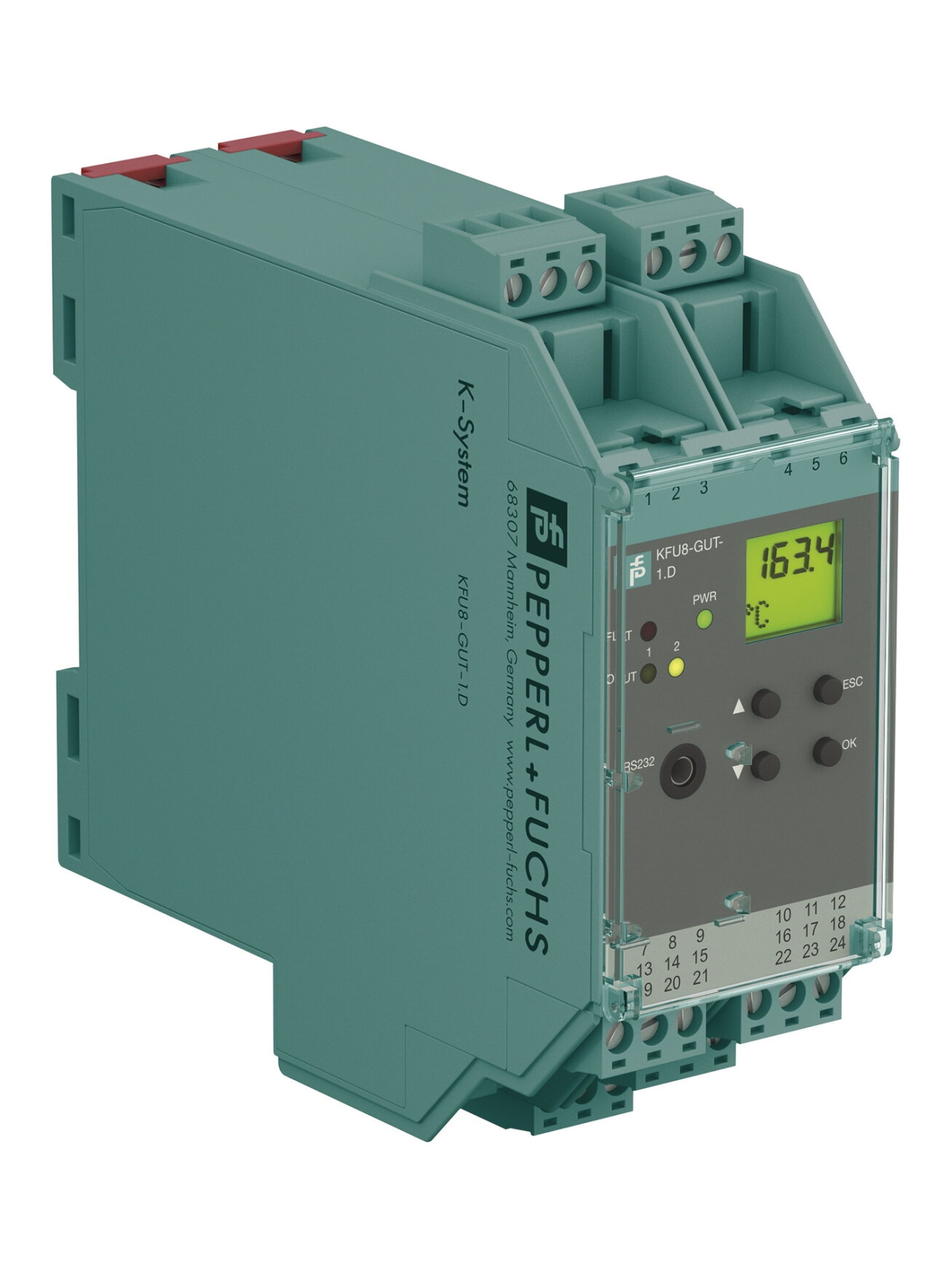 Pepperl+Fuchs KFU8-GUT-1.D (231226) Transmitter with limit value