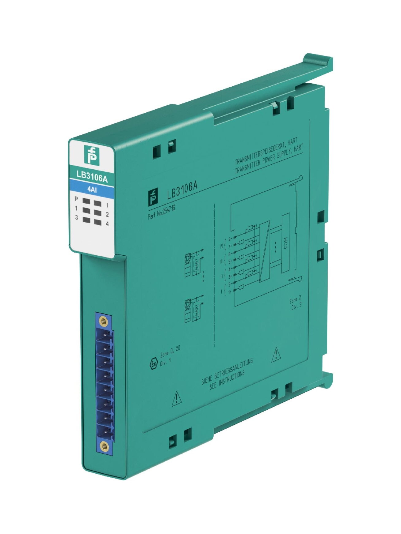 Pepperl+Fuchs LB3106A (254716) Transmitter power supply