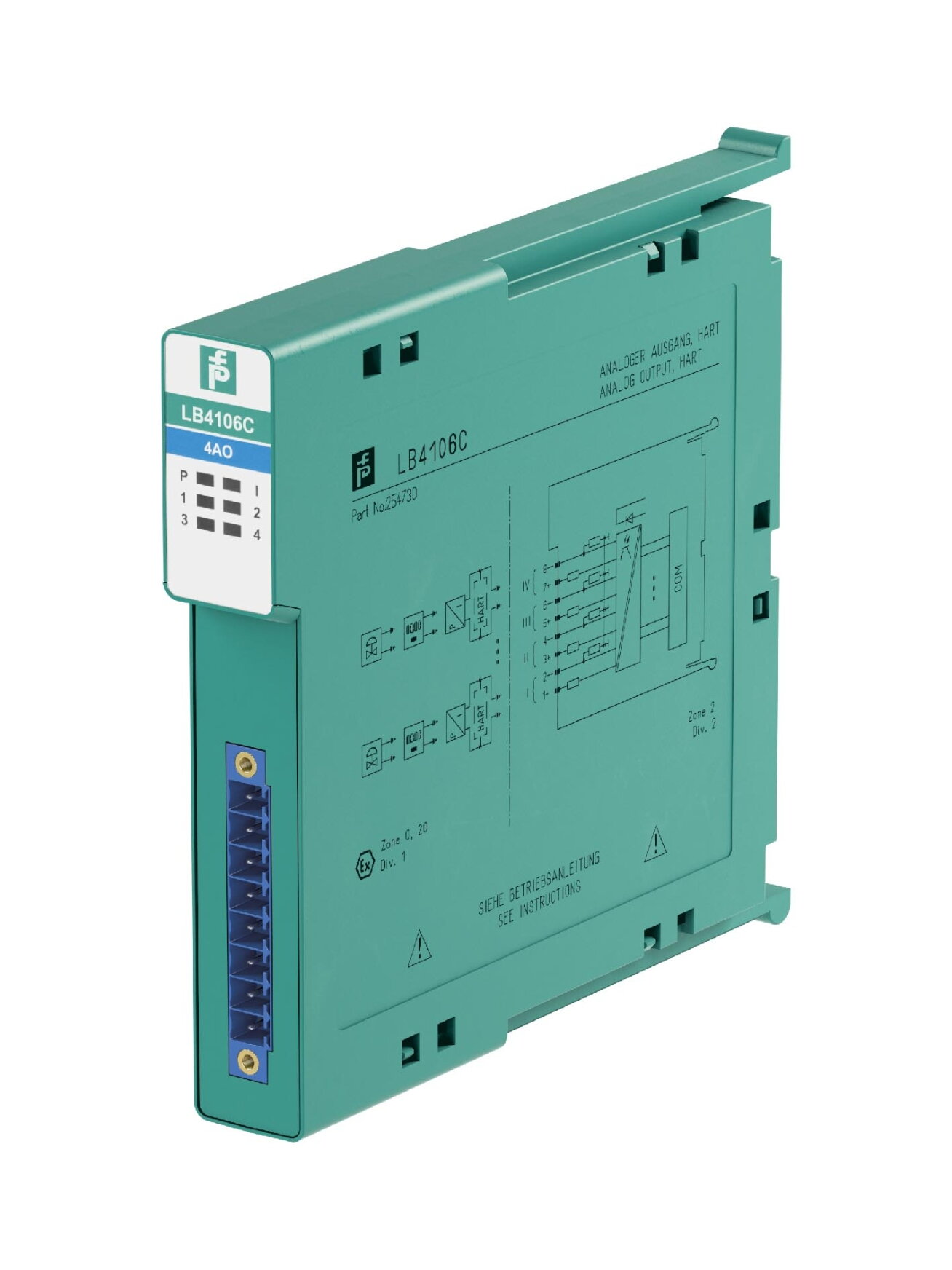 Pepperl+Fuchs LB4106C (254730) Output isolator