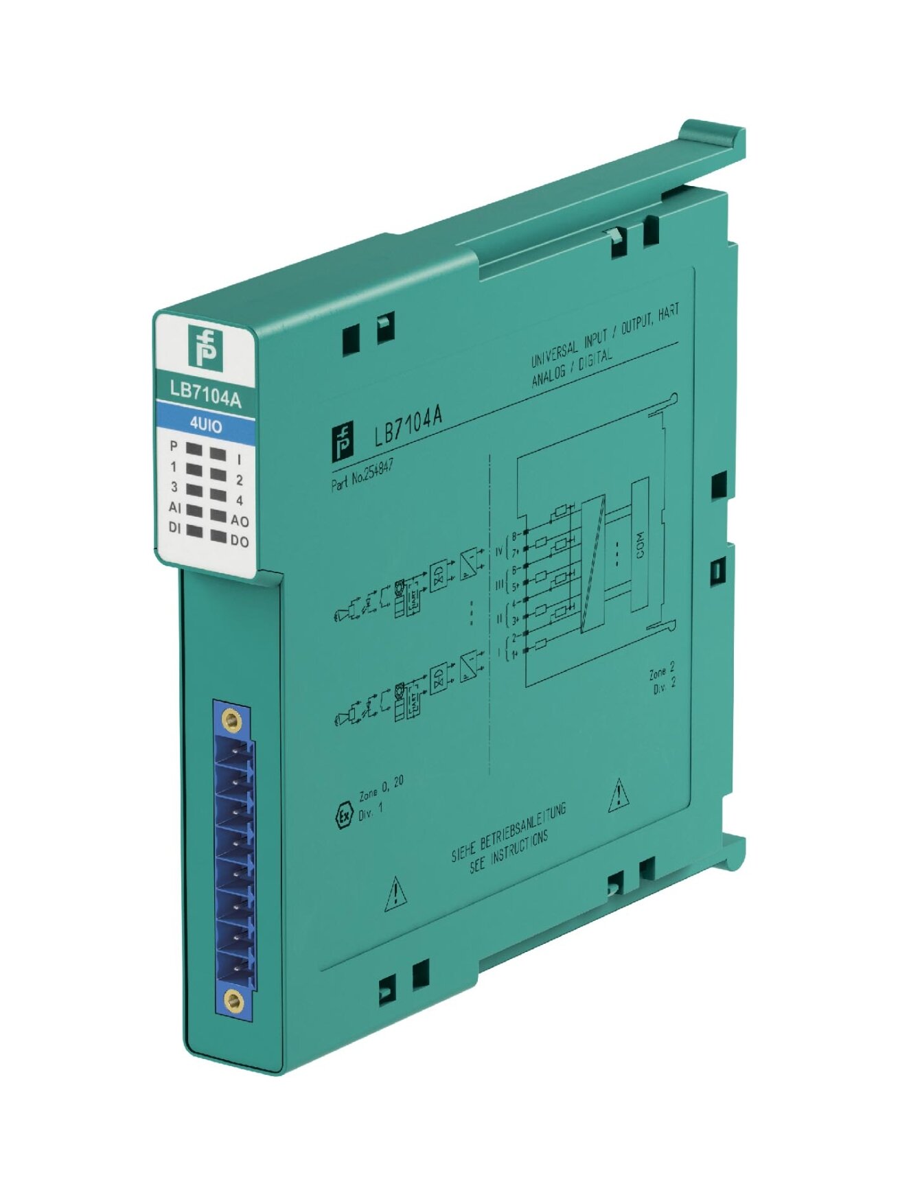 Pepperl+Fuchs LB7104A (254847) Universal analog input/output