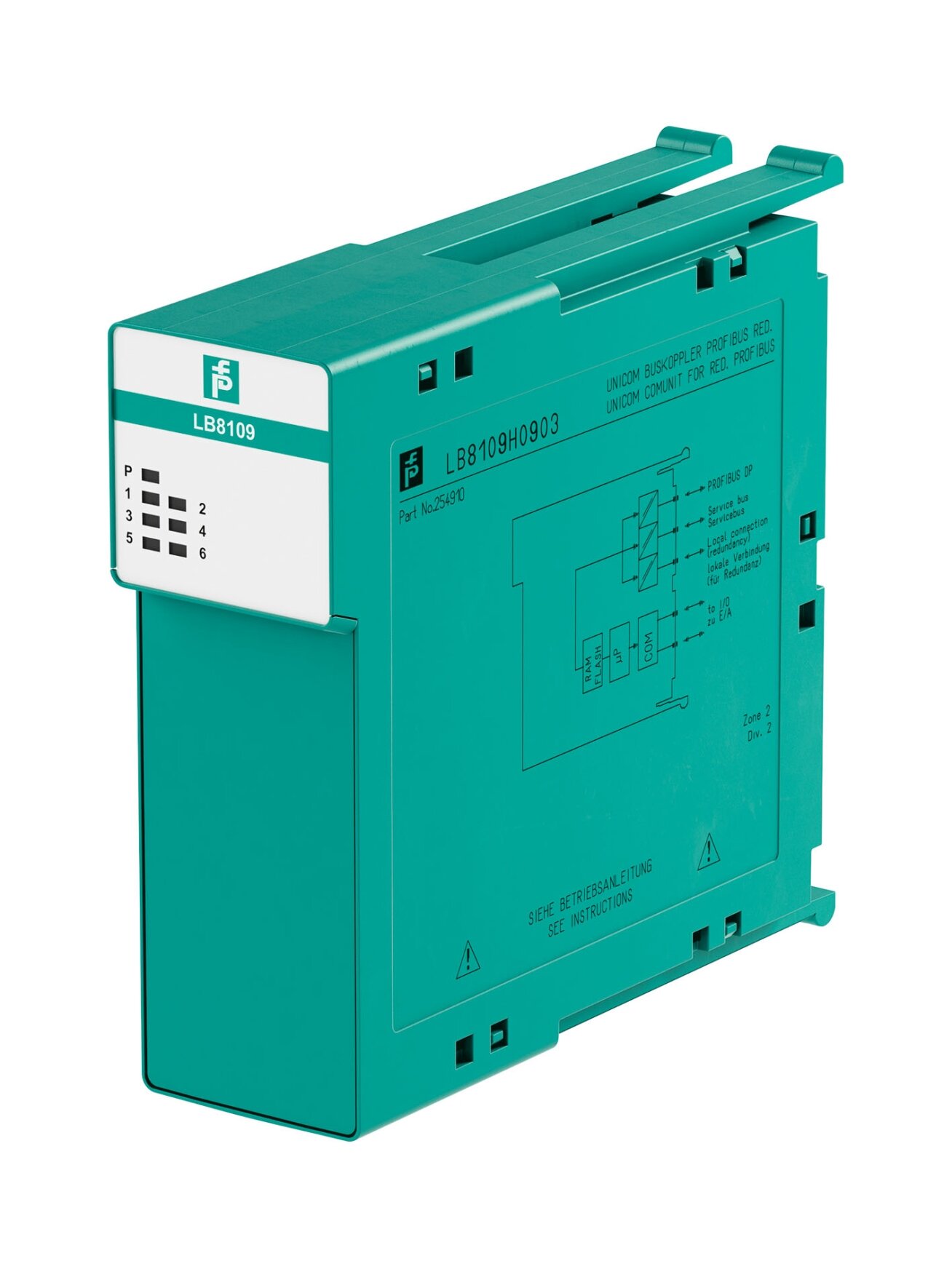 Pepperl+Fuchs LB8107H0706 (287581) Bus coupler