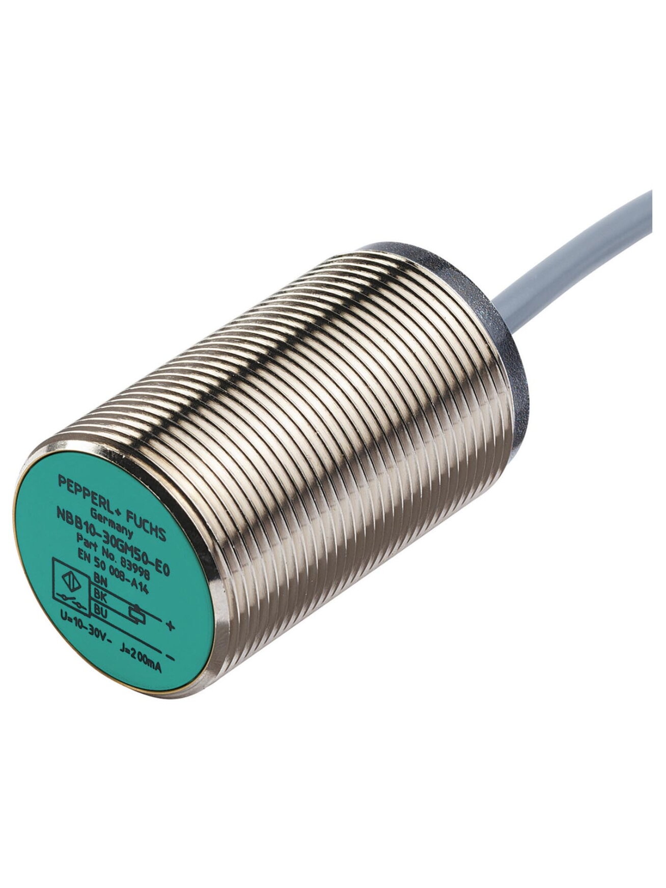 Pepperl+Fuchs NJ10-30GM50-E2-3G-3D-5M (70126078) Inductive sensor