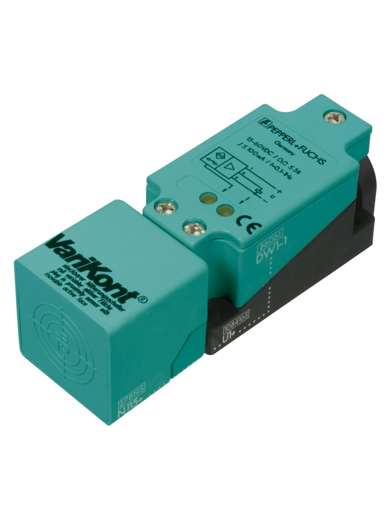 Pepperl+Fuchs NJ15+U1+DW1-100 (015950) Inductive rotational speed monitor