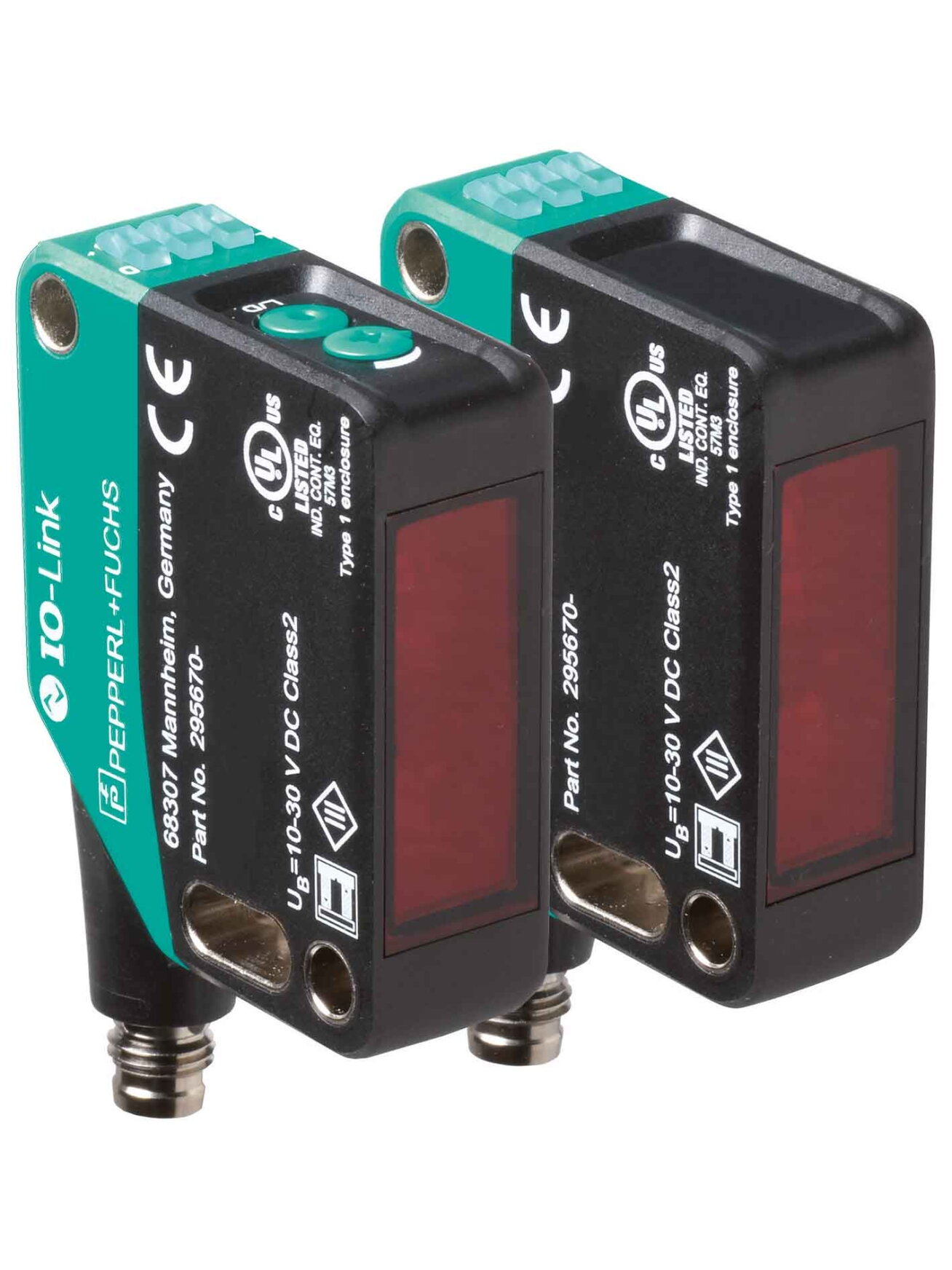 Pepperl+Fuchs OBE40M-R200-SEP-IO-V3-L (301059) Through-beam photoelectric sensor pair