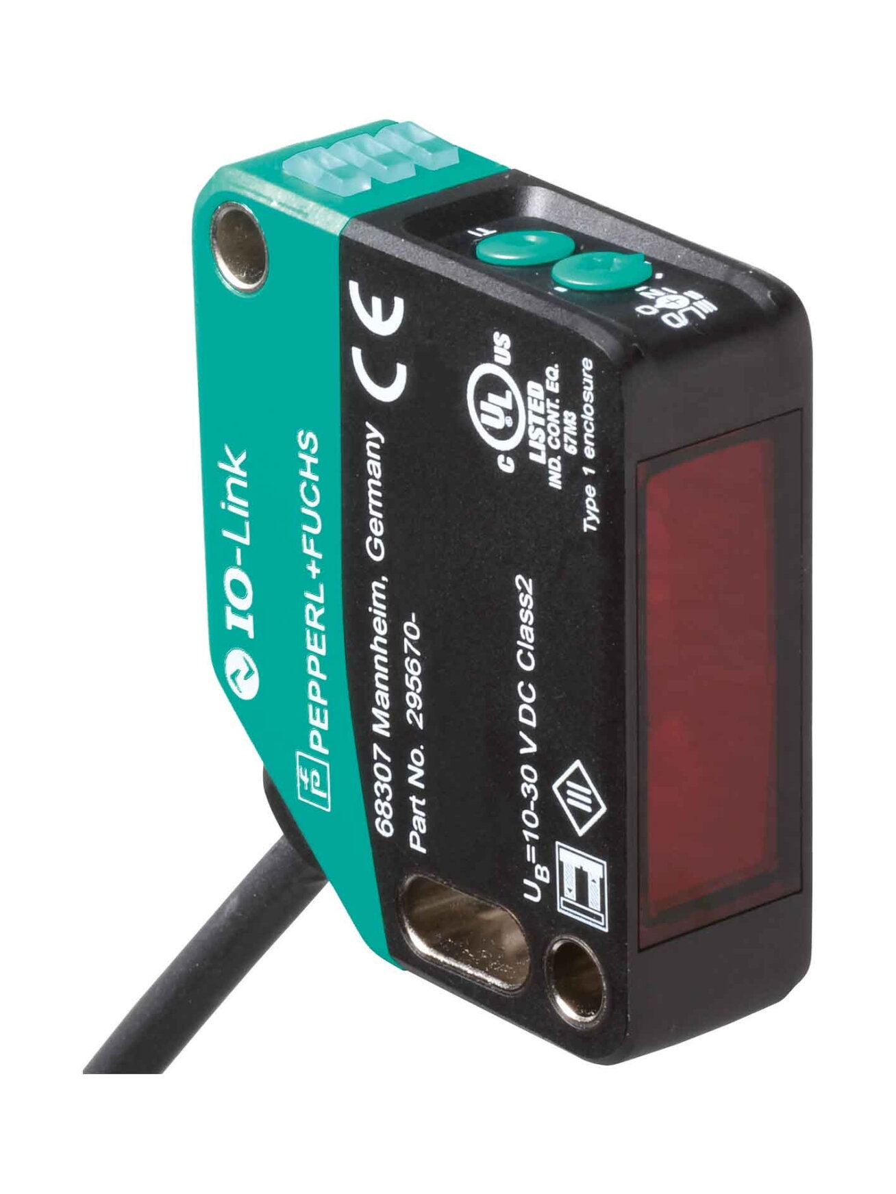 Pepperl+Fuchs OBG8000-R200-EP-IO-0,3M-V3 (295670-100143) Retroreflective photoelectric sensor Pepperl+Fuchs OBG8000-R200-EP-IO-0,3M-V3 (295670-100143) Retroreflective photoelectric sensor