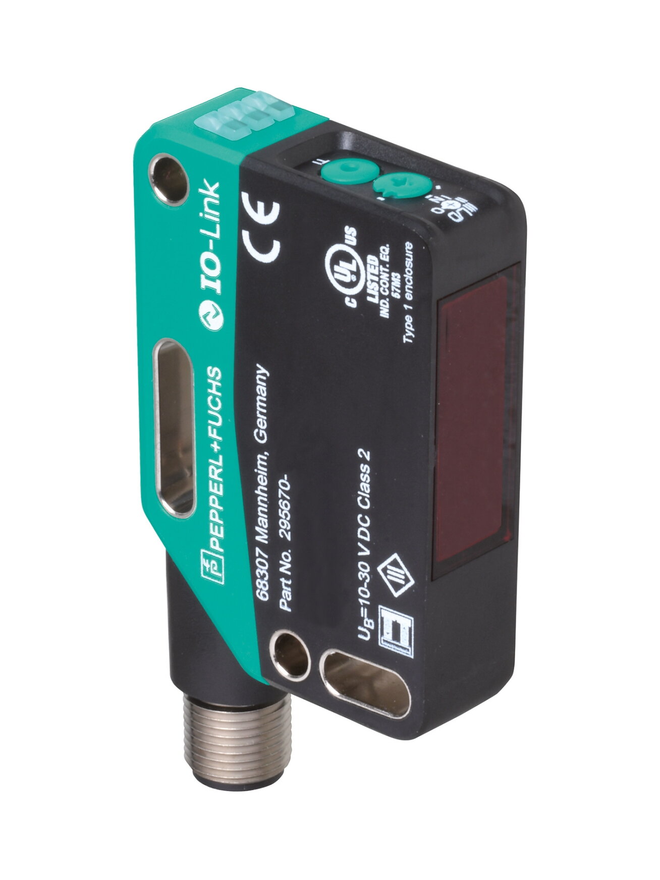 Pepperl+Fuchs OBG8000-R201-2EP-IO-V1 (295670-100191) Retroreflective photoelectric sensor Pepperl+Fuchs OBG8000-R201-2EP-IO-V1 (295670-100191) Retroreflective photoelectric sensor