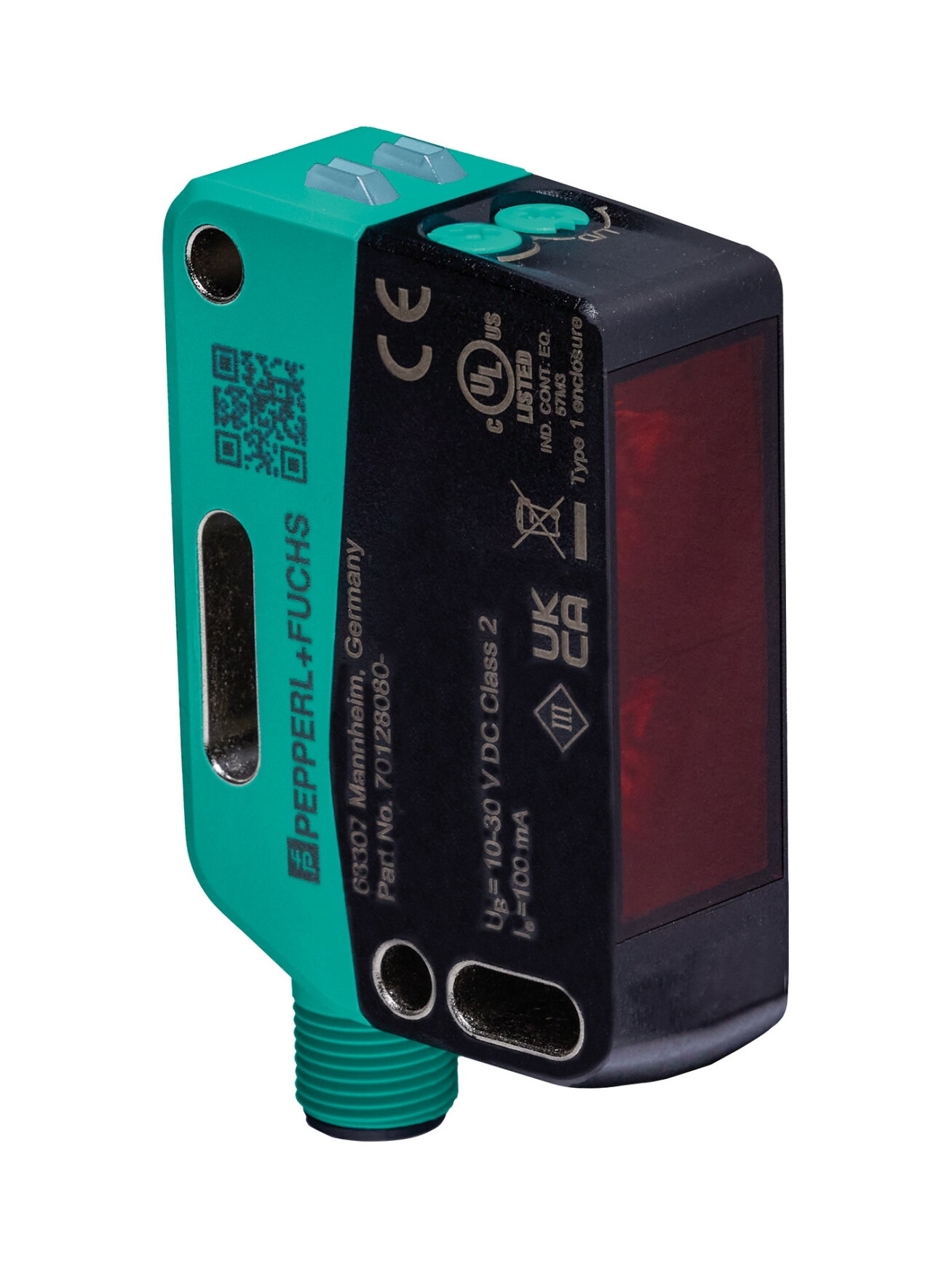 Pepperl+Fuchs OBR17M-R202-E5-V1 (70128080-100007) Retroreflective photoelectric sensor