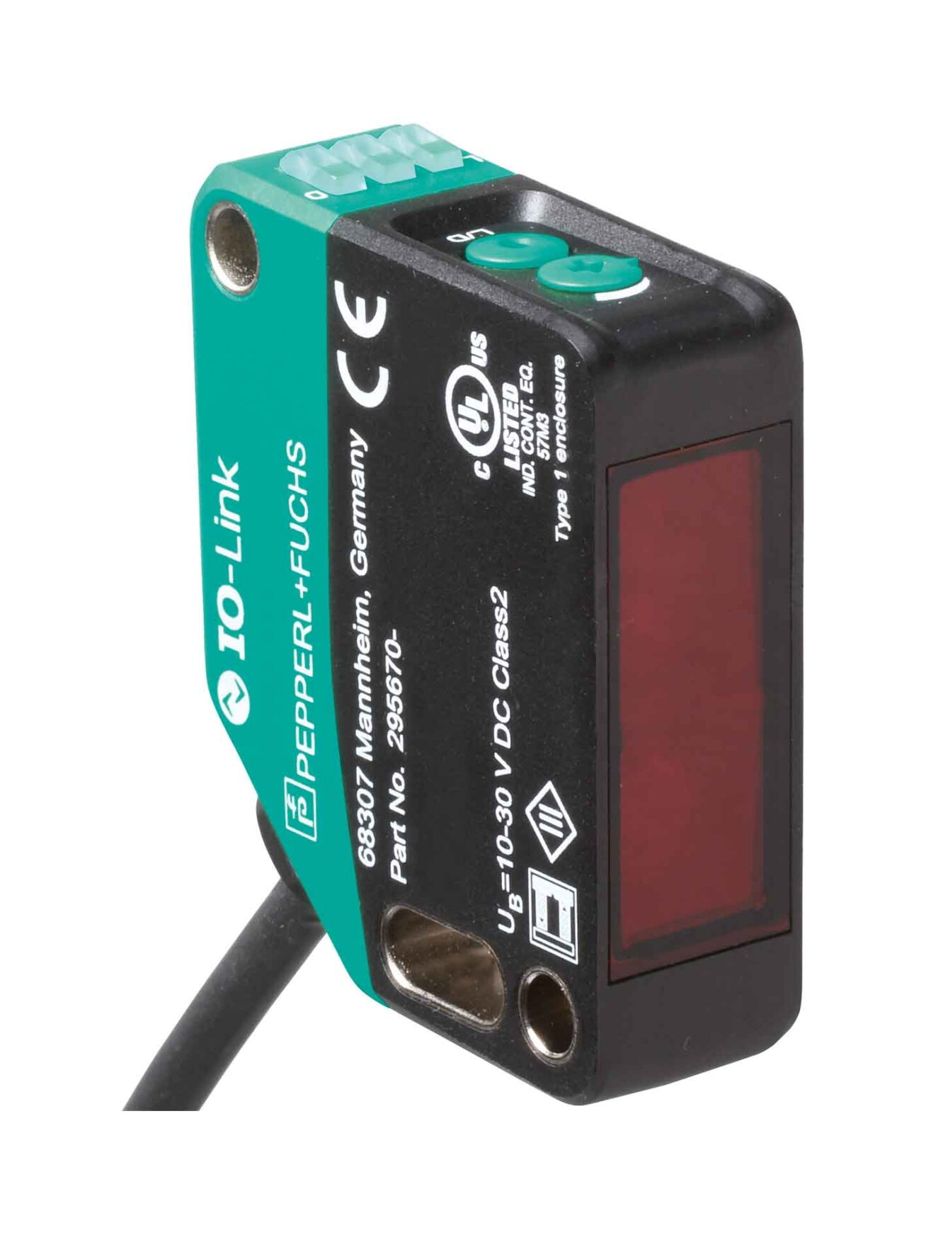 Pepperl+Fuchs OBT600-R200-2EP-IO-L (295670-100227) Diffuse photoelectric sensor with background suppression (HGA)