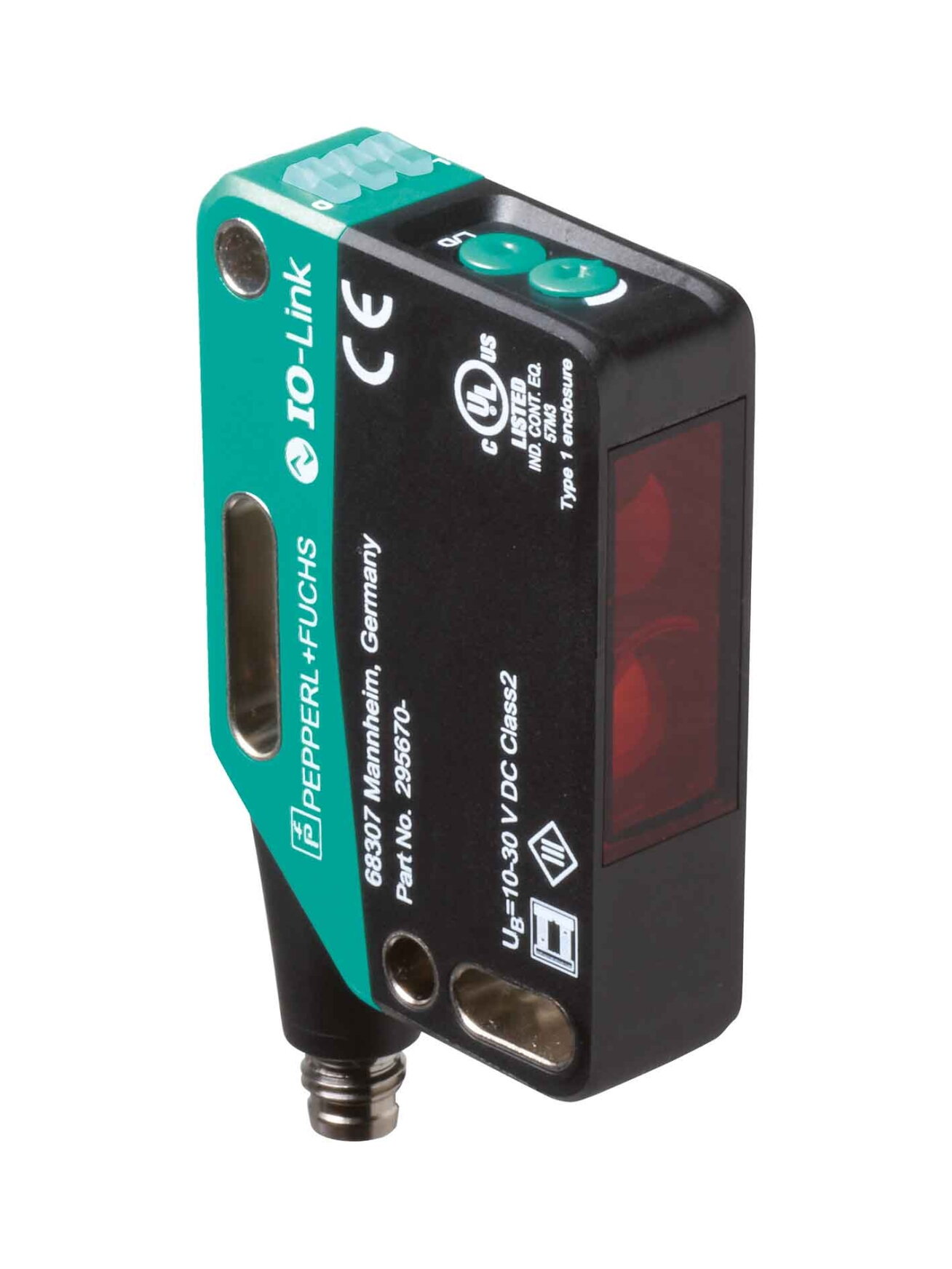 Pepperl+Fuchs OBT650-R201-EP-IO-V3 (295670-100151) Diffuse photoelectric sensor with background suppression (HGA)