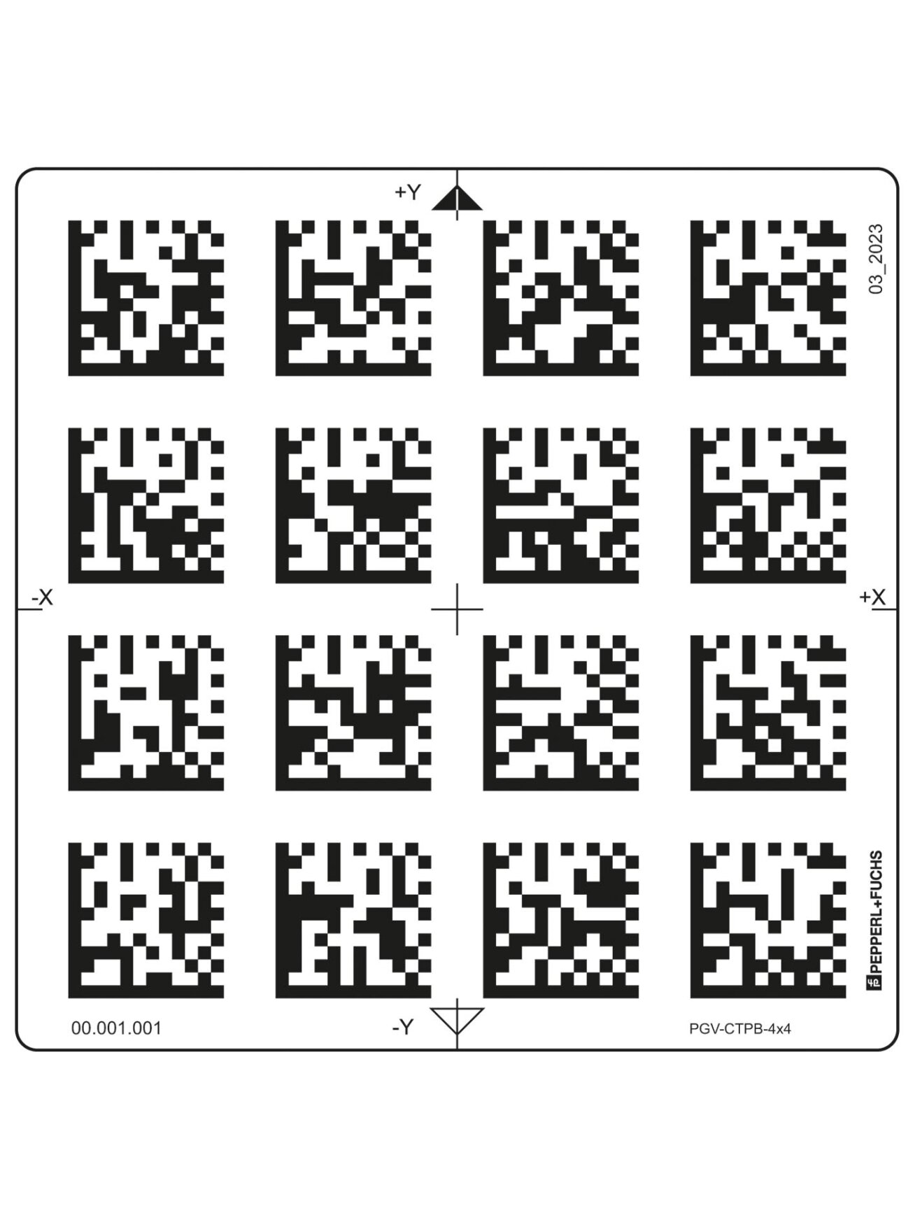 Pepperl+Fuchs PGV-CTPB-4x4 (70160895) Tag for PGV system (polyester)