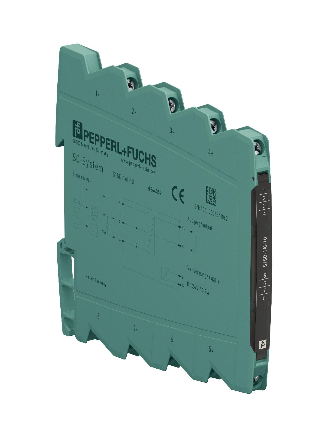 Pepperl+Fuchs S1SD-1AI-1U (276396) Transmitter power supply