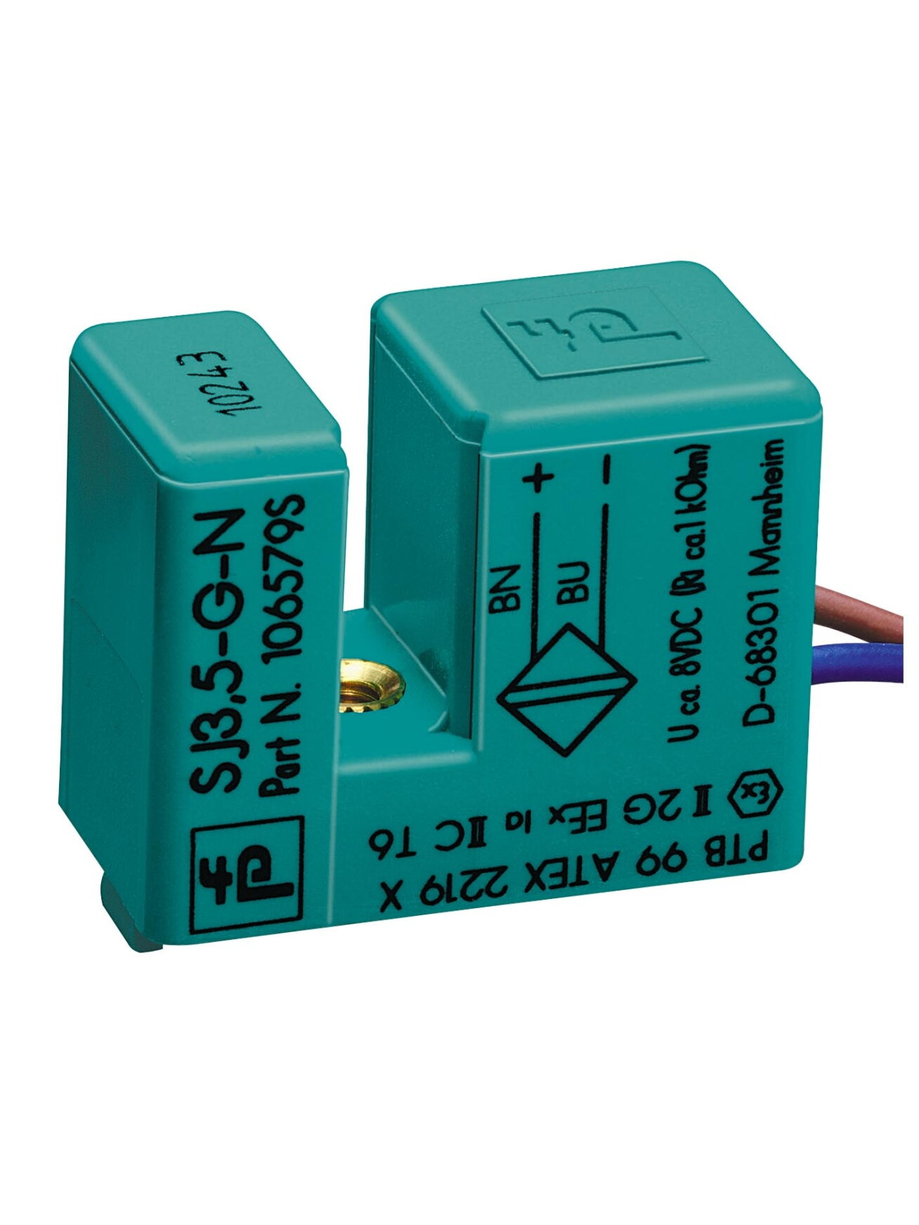 Pepperl+Fuchs SJ3,5-G-N (70132981) Inductive slot sensor