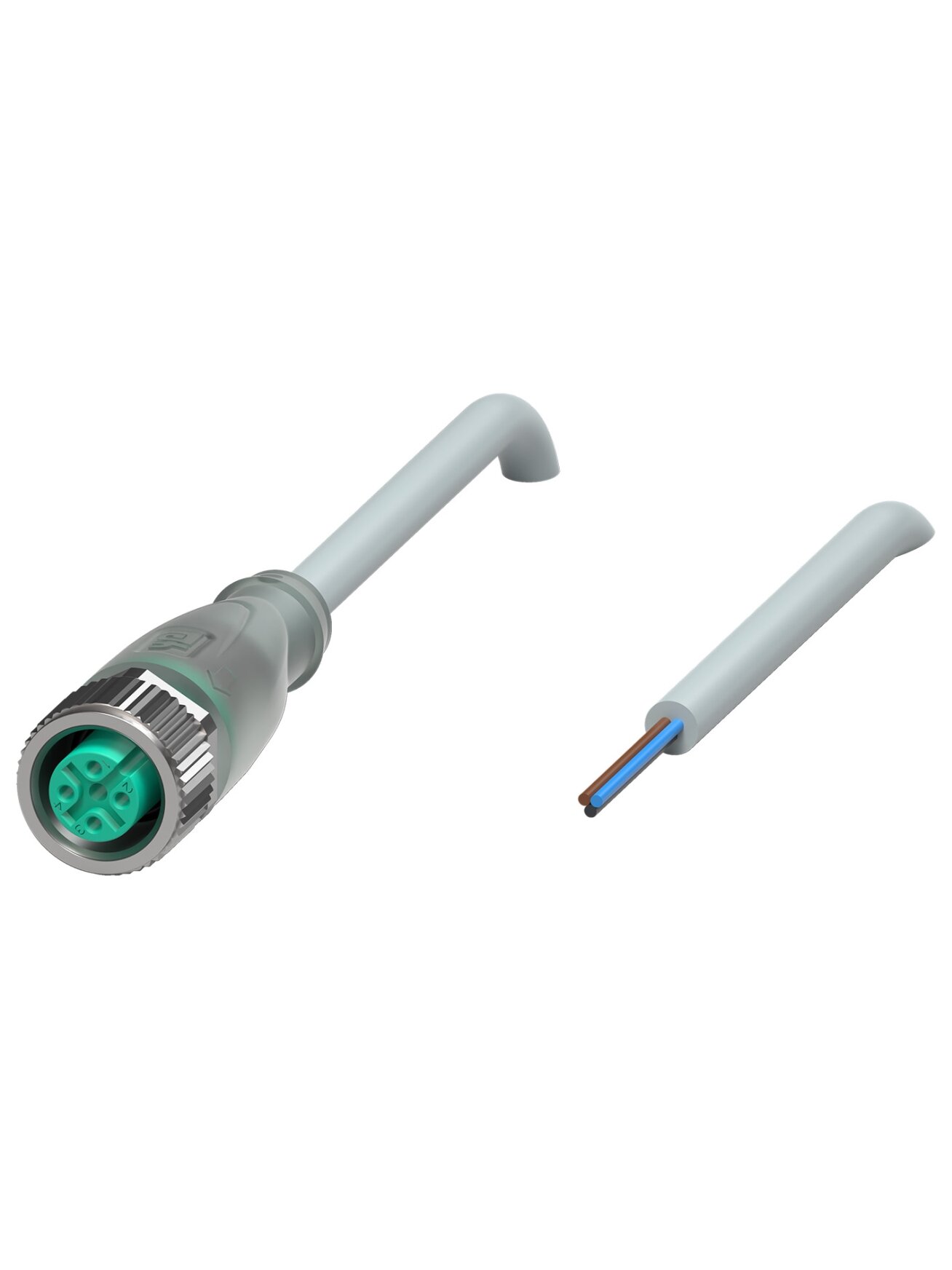 Pepperl+Fuchs V1-G-E2-10M-PUR (186792) Cable socket