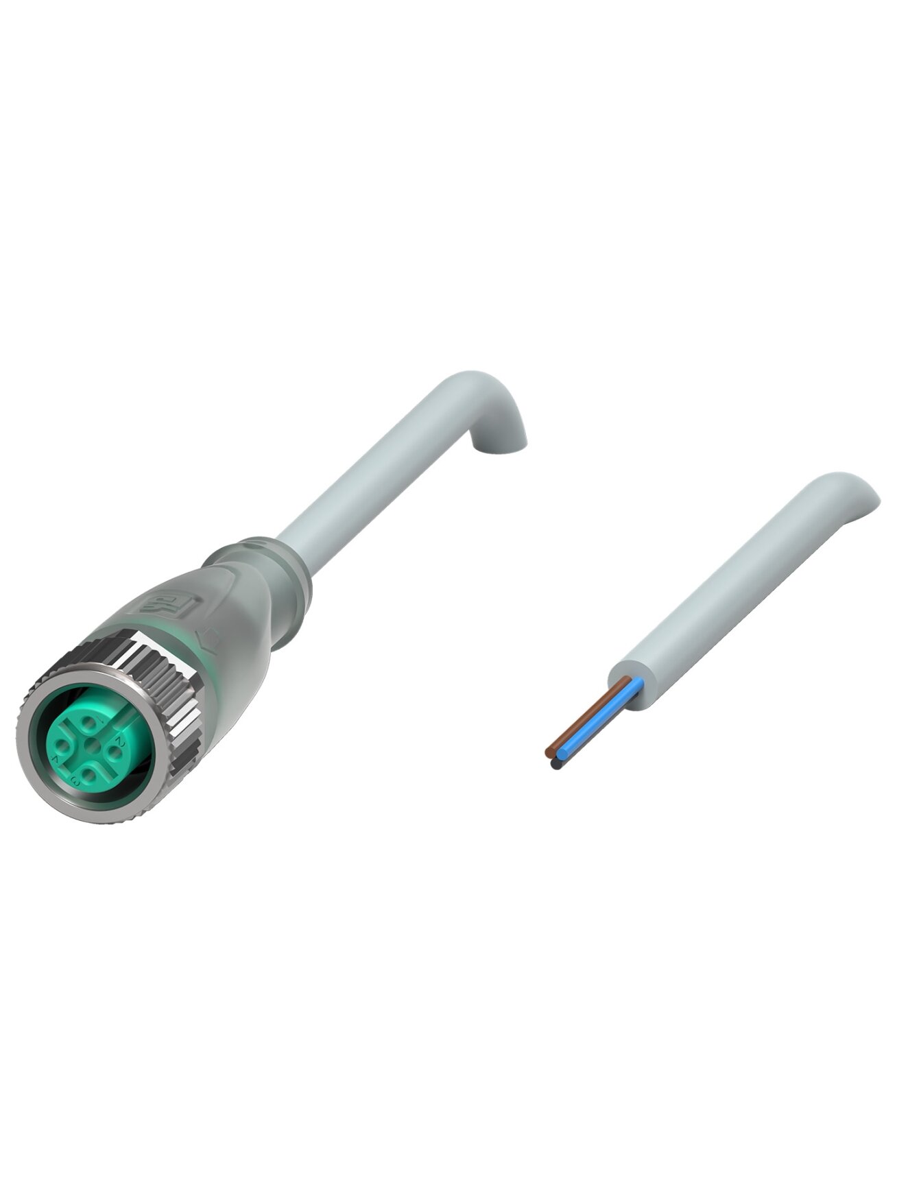 Pepperl+Fuchs V1-G-E2/E3-10M-PUR (240000-0003) Cable socket
