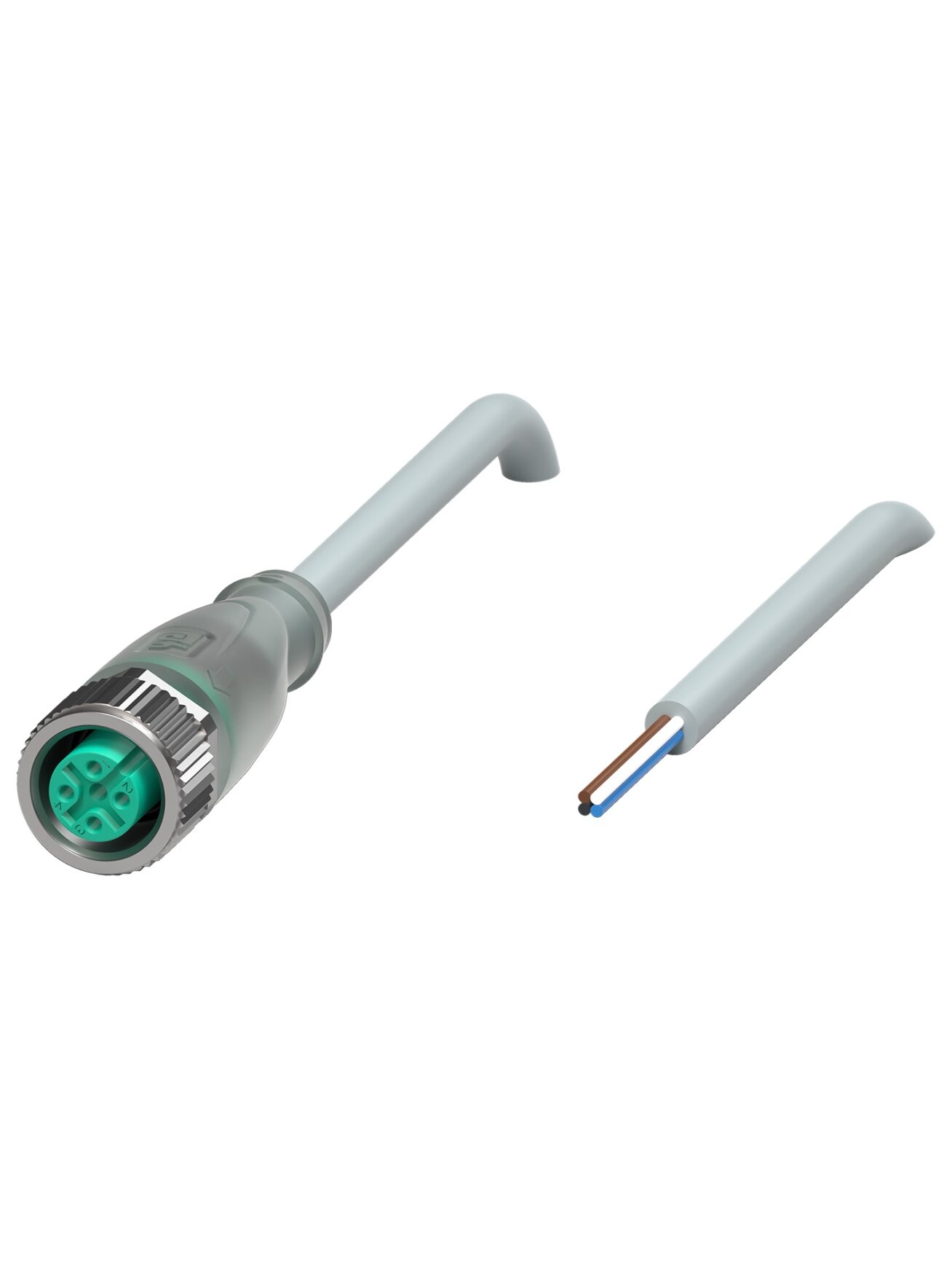 Pepperl+Fuchs V1-G-E8W-5M-PUR (233720) Cable socket
