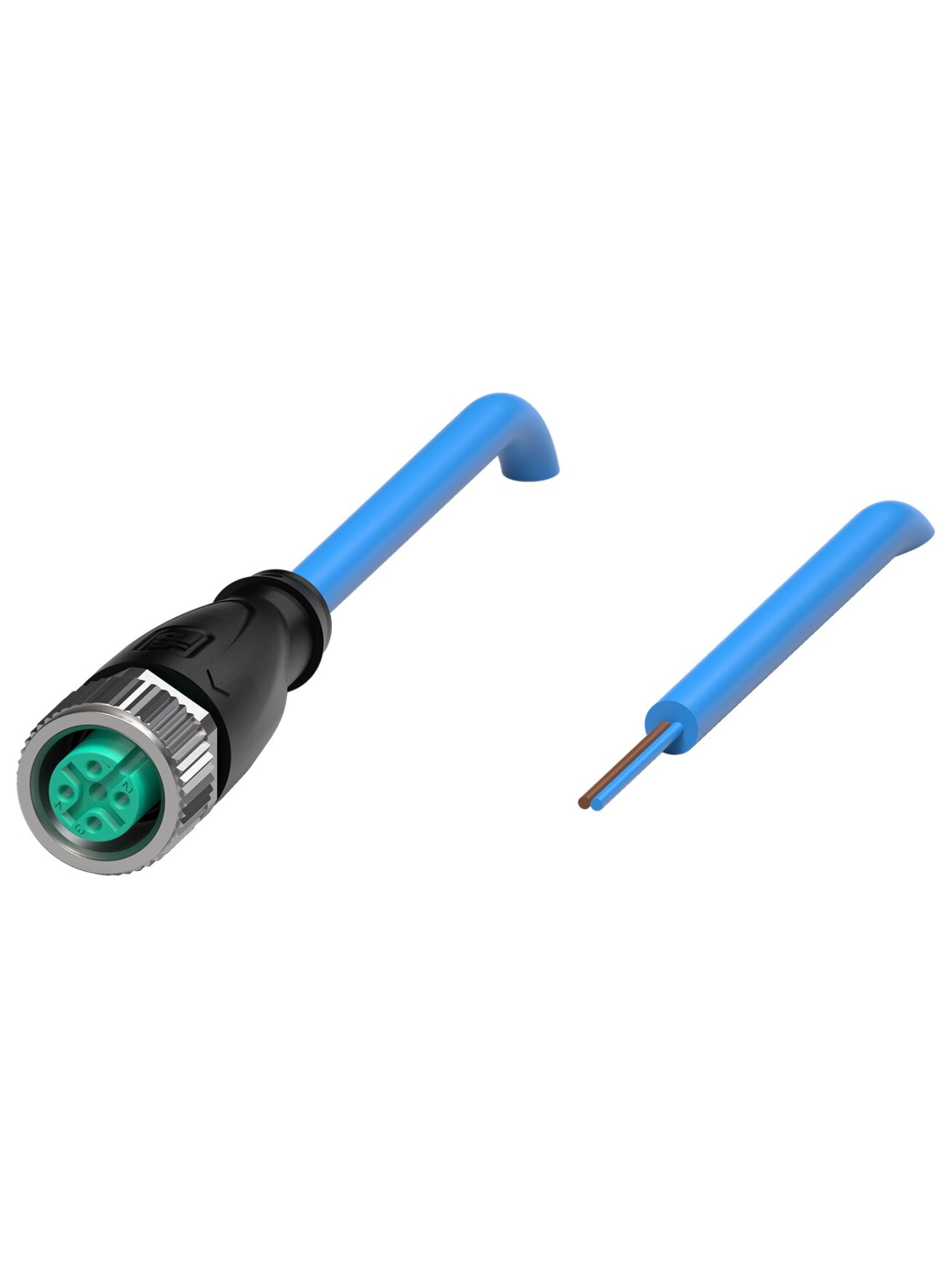 Pepperl+Fuchs V1-G-N-5M-PVC (240769-100005) Cable socket
