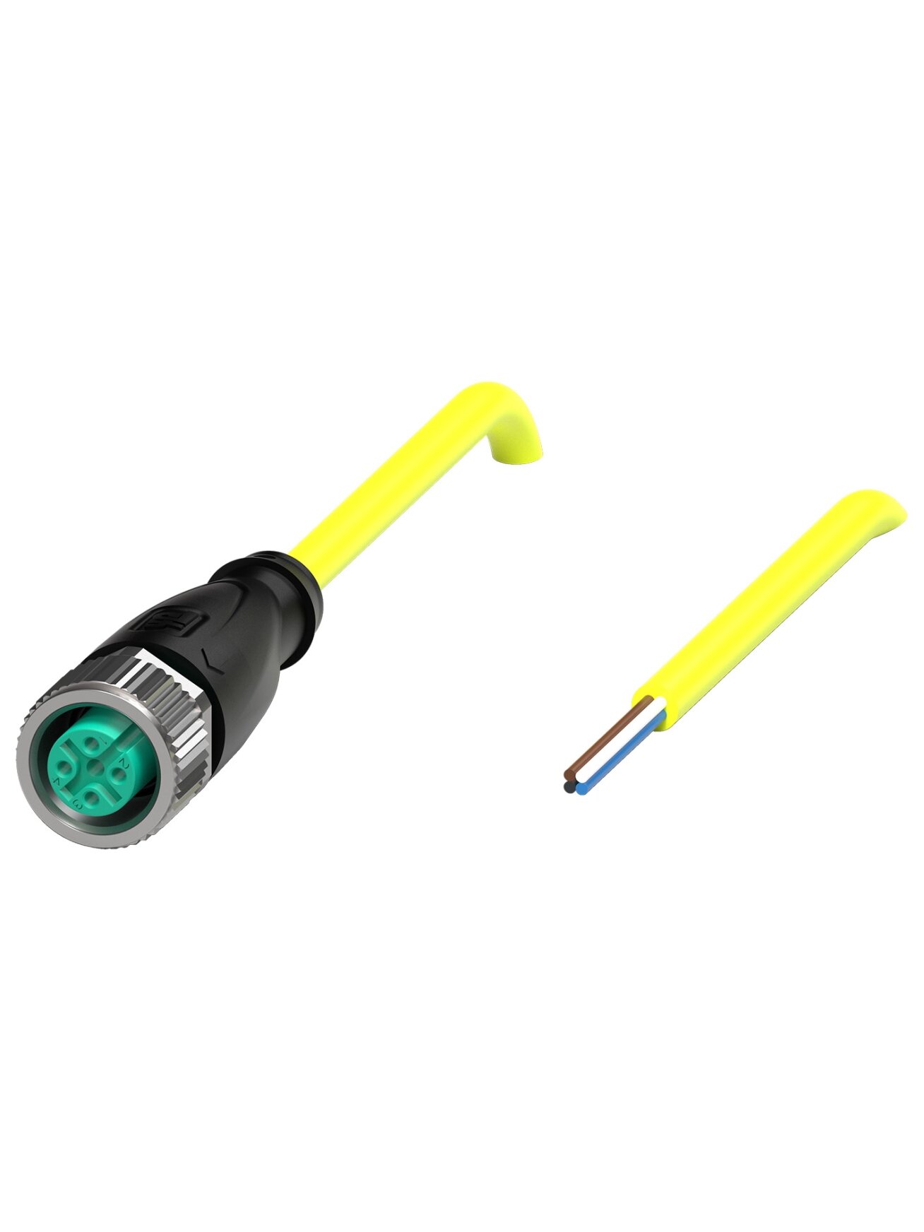 Pepperl+Fuchs V1-G-YE2M-PUR-U (456414) Cable socket