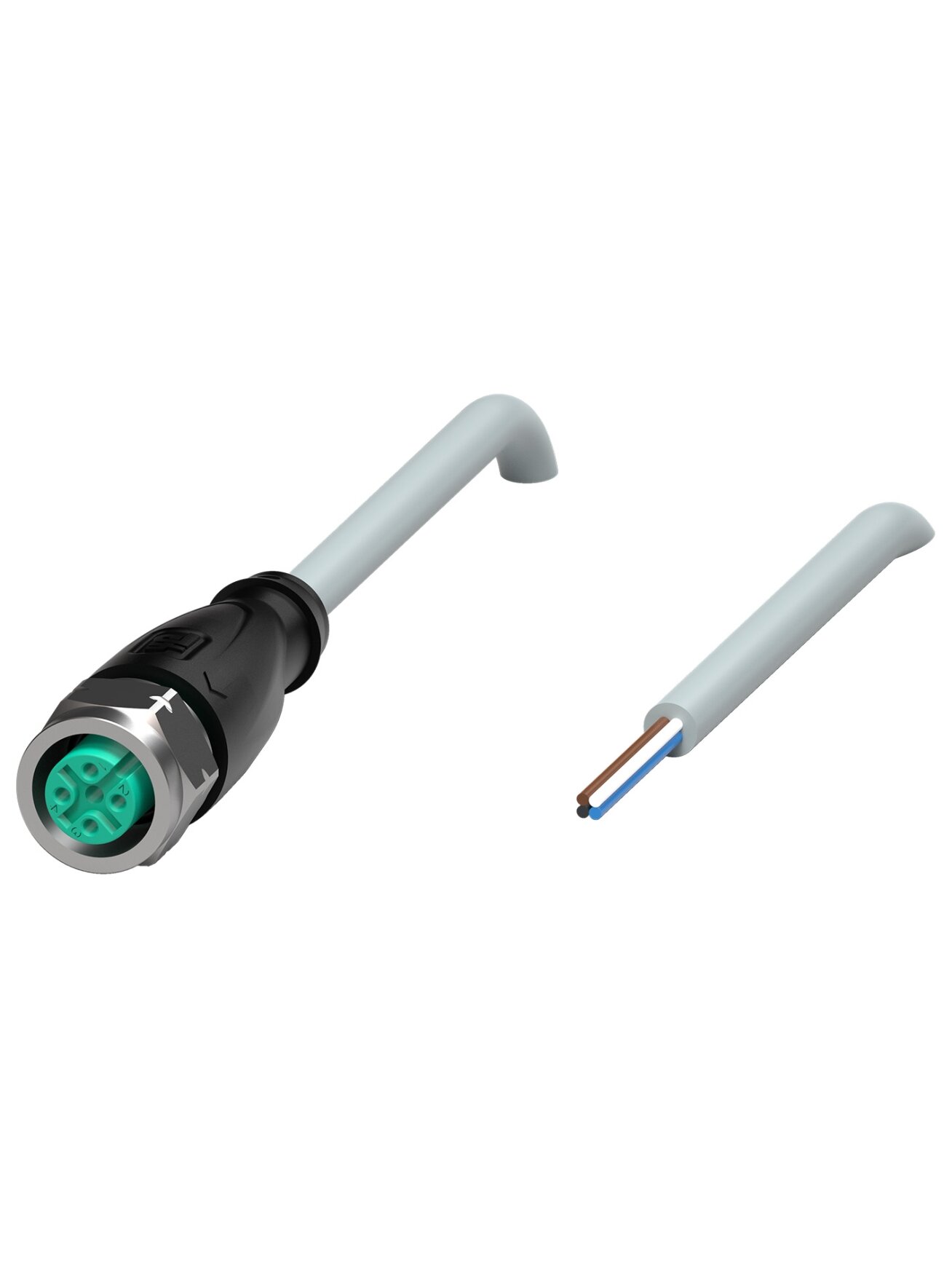 Pepperl+Fuchs V1-GV4A-25M-PVC (240006-100006) Cable socket