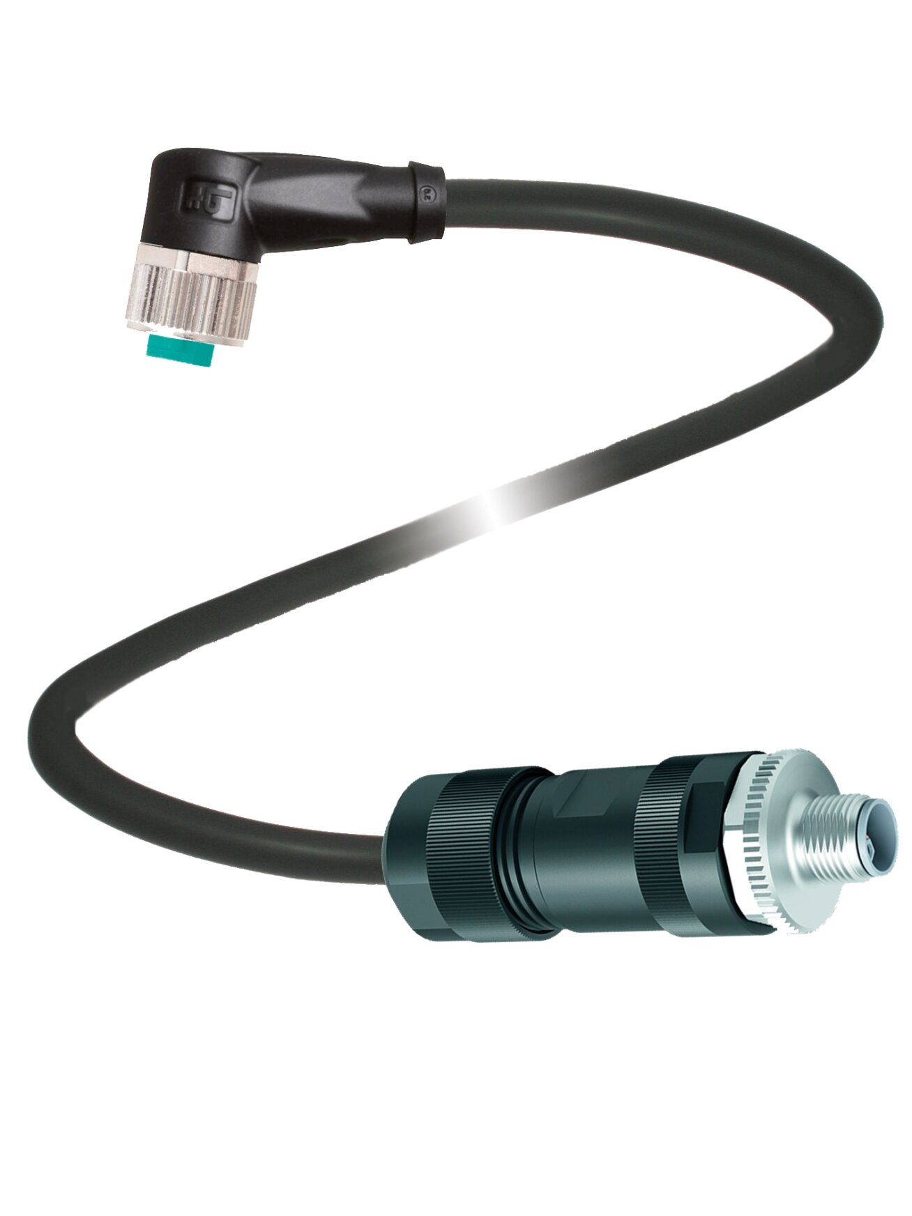 Pepperl+Fuchs V1-W-0,8M-PUR-U/0,75-V15L-G-Y1 (70161762) Adapter cable