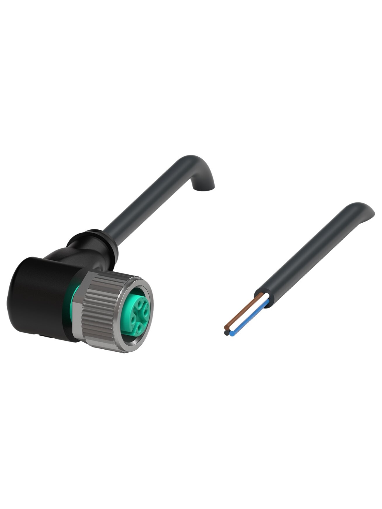 Pepperl+Fuchs V1-W-BK1,5M-PUR-U (239999-0005) Cable socket