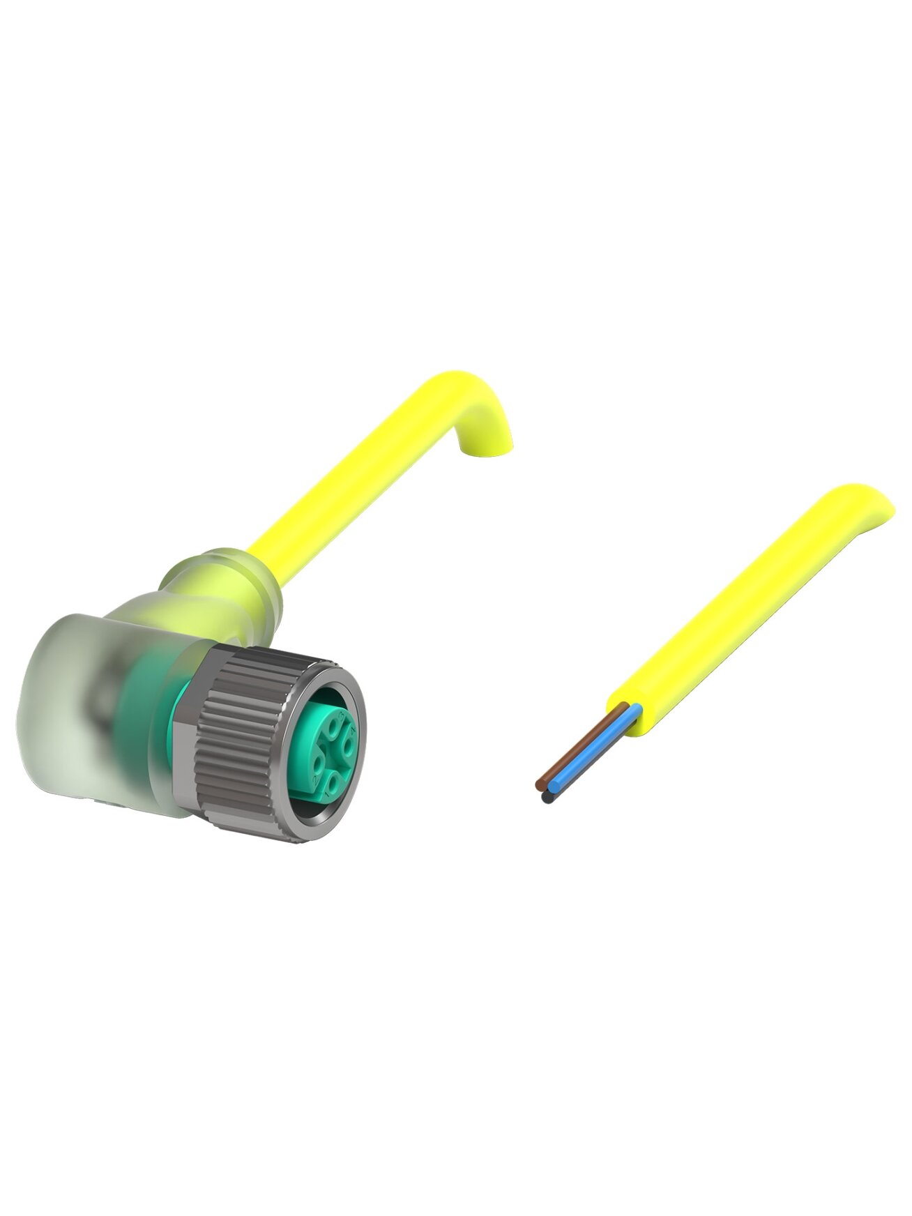 Pepperl+Fuchs V1-W-E2-YE15M-PVC-U (318112) Female cordset