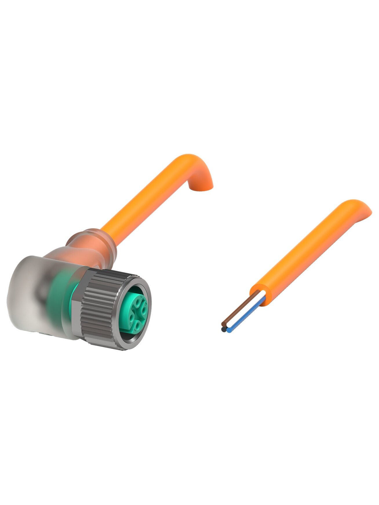 Pepperl+Fuchs V1-W-E8W-OR10M-POC (233463) Cable socket Pepperl+Fuchs V1-W-E8W-OR10M-POC (233463) Cable socket