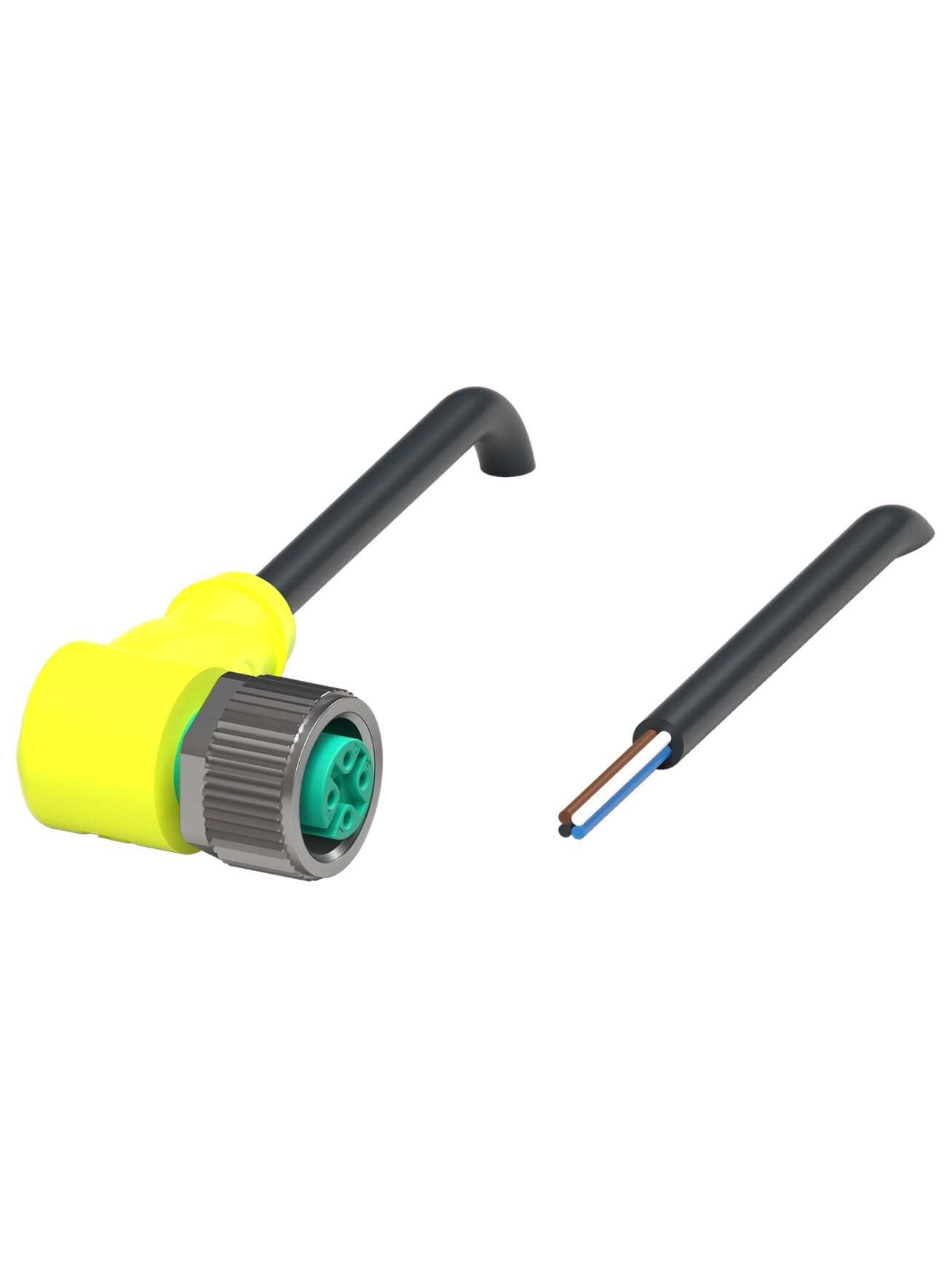 Pepperl+Fuchs V1-W-S-BK5M-PUR-A (254643) Cable socket