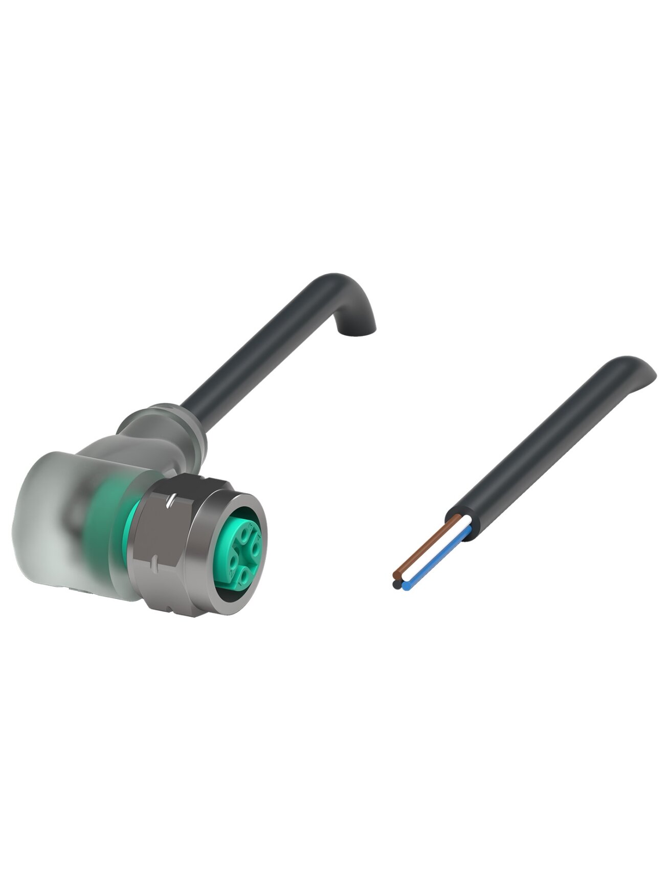 Pepperl+Fuchs V1-WV4A-A2-BK5M-PUR-U (70123663) Female cordset