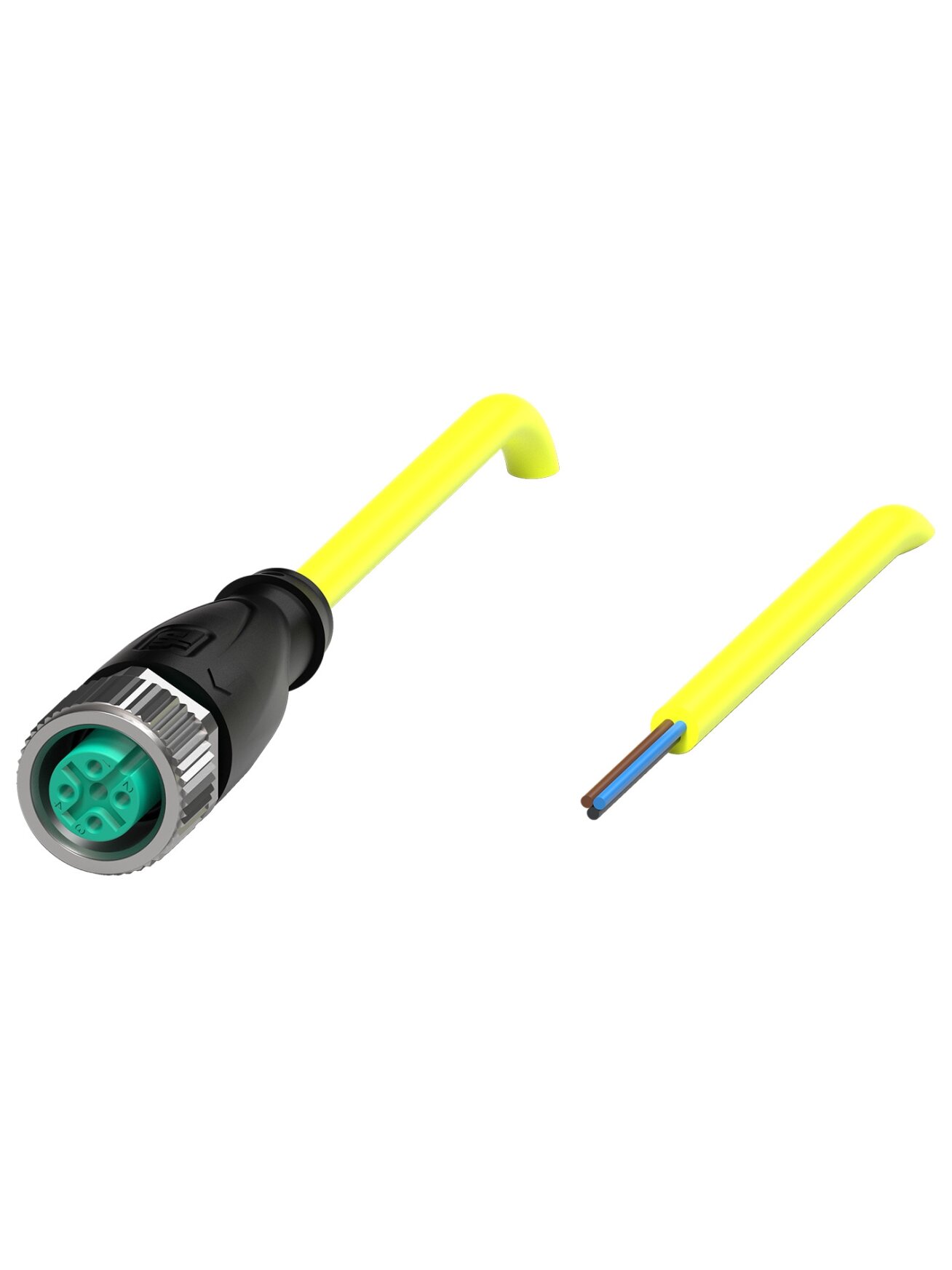 Pepperl+Fuchs V11-G-YE10M-PVC-U (239998-0021) Cable socket