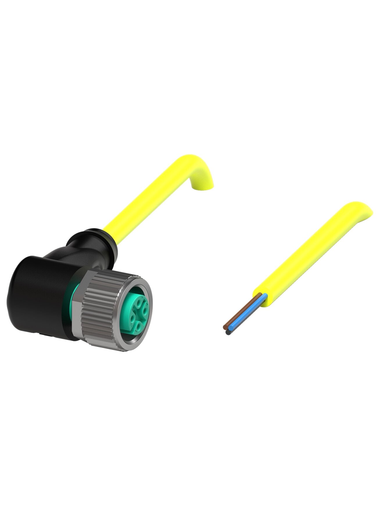 Pepperl+Fuchs V11-W-YE5M-PVC-U (239999-0020) Cable socket
