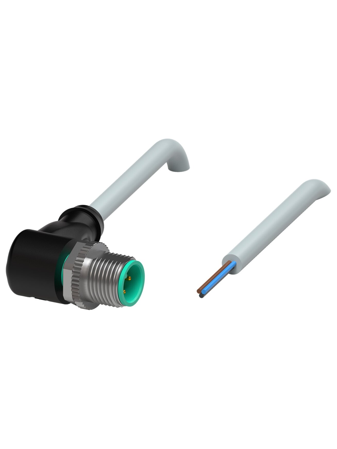 Pepperl+Fuchs V11S-W-2M-PUR (240772-0002) Cable plug