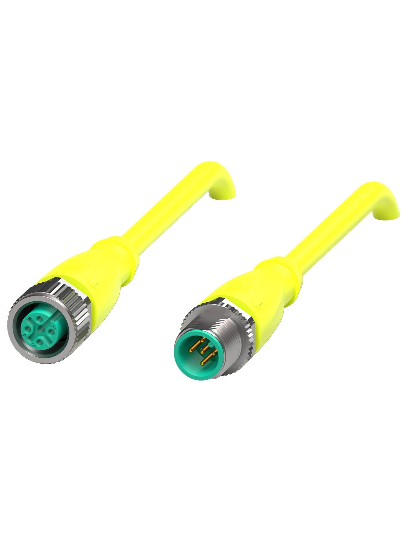 Pepperl+Fuchs V15-G-S-YE20M-PUR-A1-V15-G (70128170-100010) Extension cable Pepperl+Fuchs V15-G-S-YE20M-PUR-A1-V15-G (70128170-100010) Extension cable