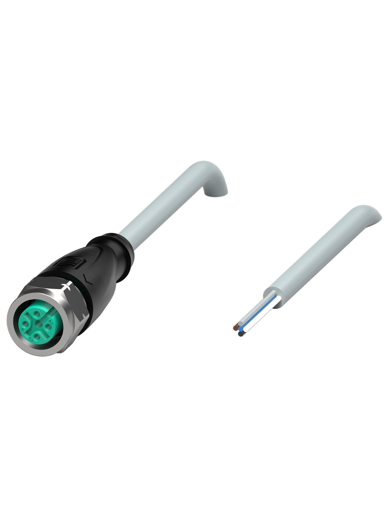Pepperl+Fuchs V15-GV4A-25M-PUR (240006-0007) Cable socket