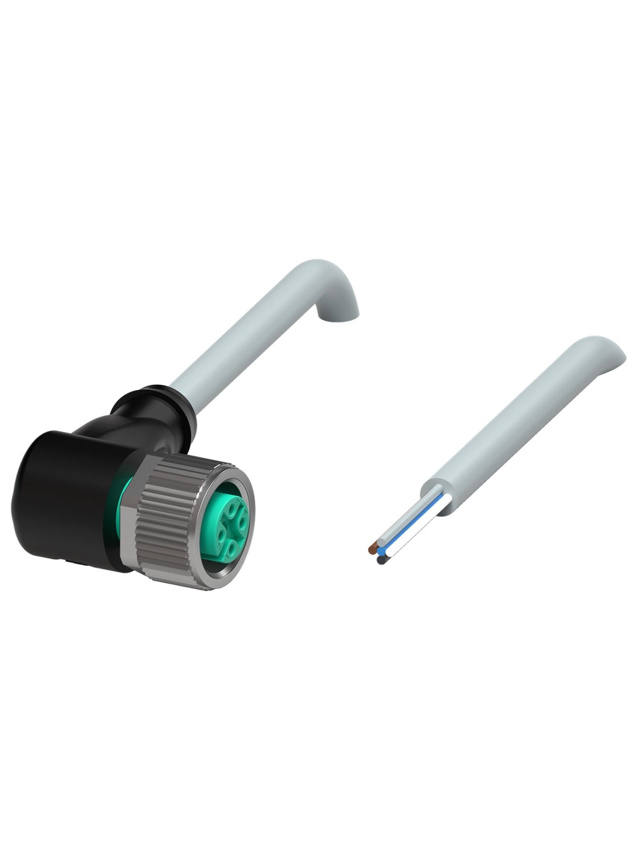 Pepperl+Fuchs V15-W-7M-PVC (202189) Cable socket