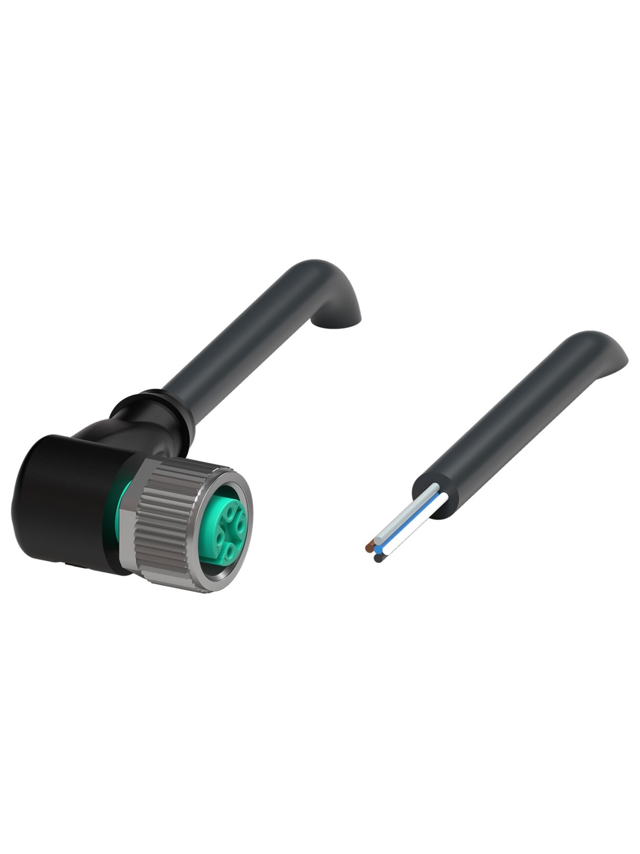 Pepperl+Fuchs V15-W-BK5M-PUR-U/0,75 (239999-0002) Cable socket