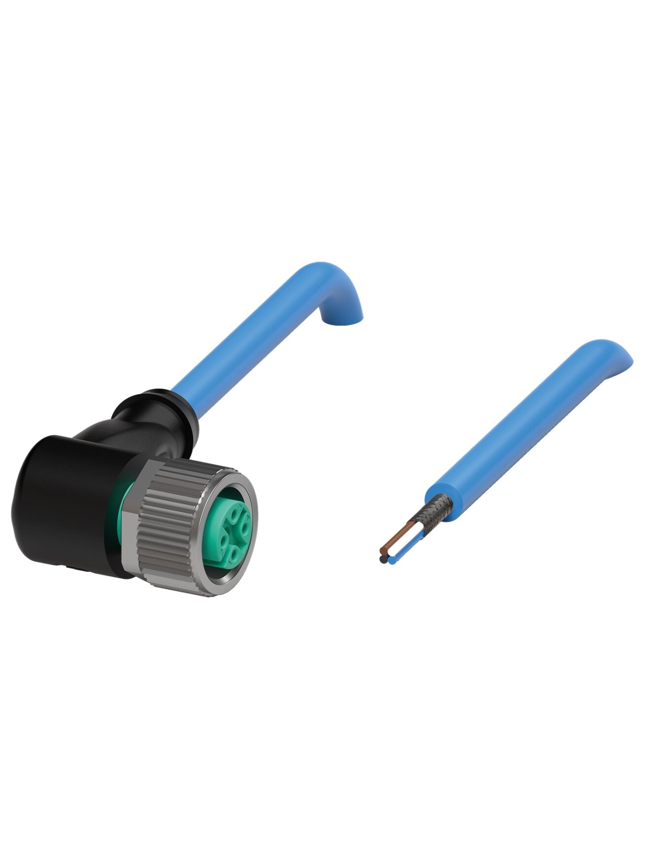 Pepperl+Fuchs V15-W-N4-5M-PUR-N4S5 (70156042) Female cordset