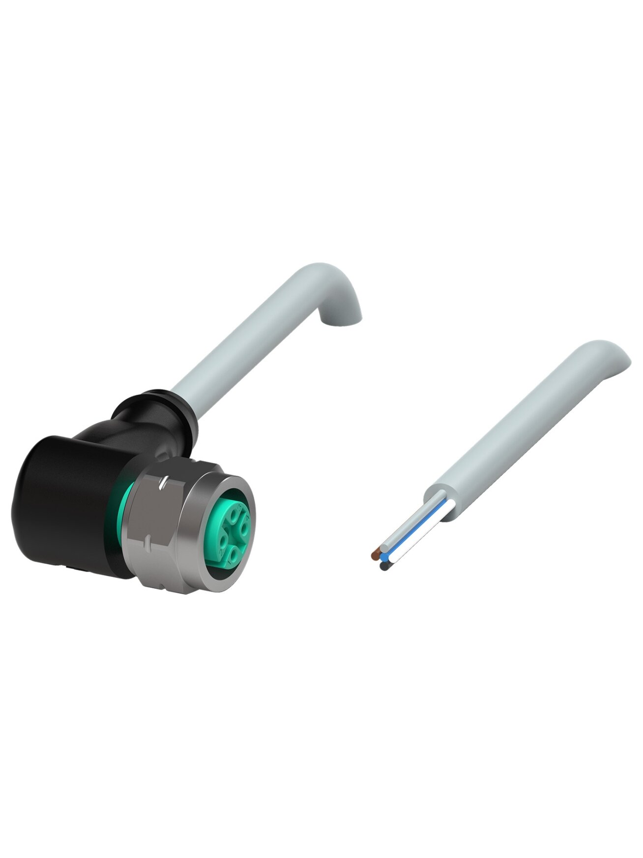 Pepperl+Fuchs V15-WV4A-10M-PVC (240768-0007) Cable socket
