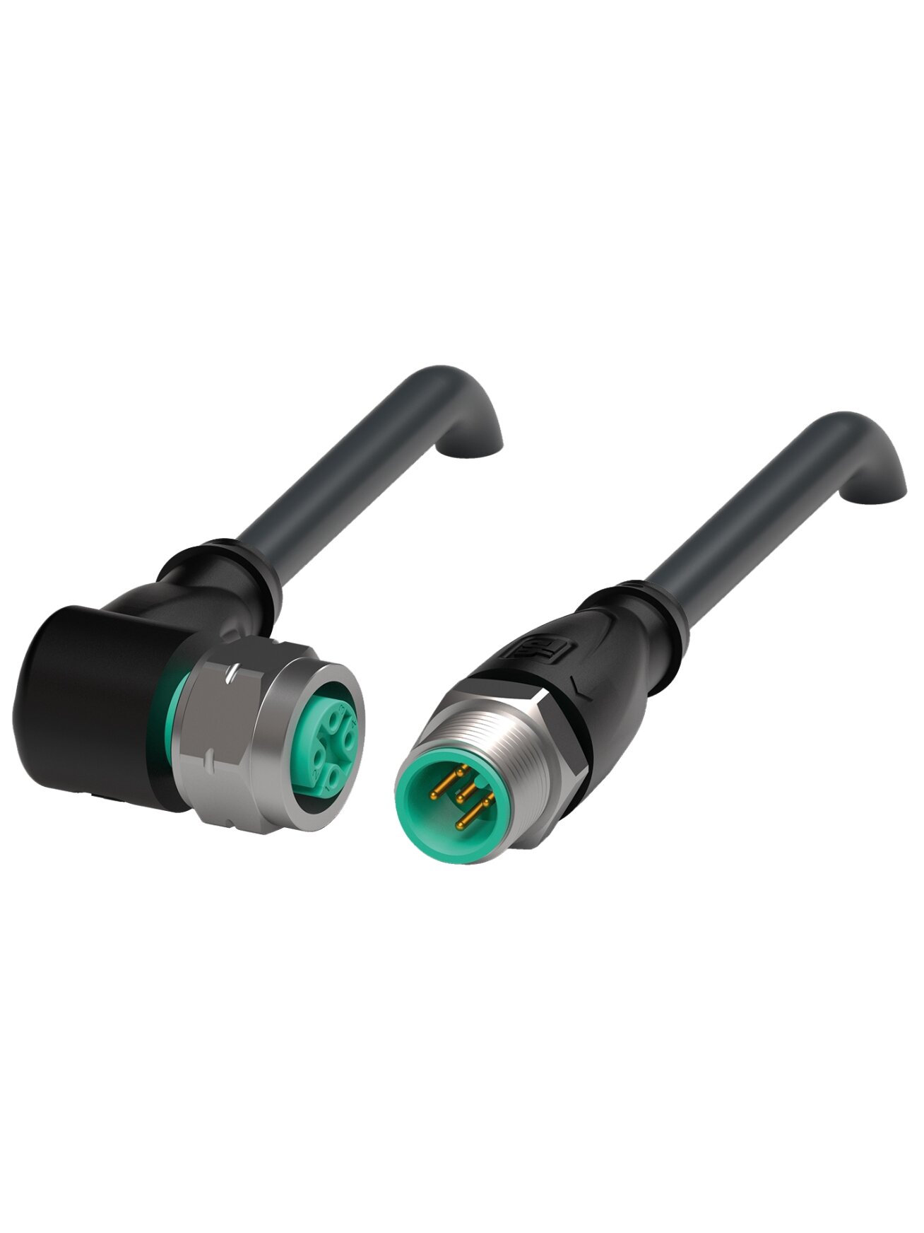 Pepperl+Fuchs V15-WV4A-BK1,5M-PUR-U-V15-GV4A (315490) Extension cable Pepperl+Fuchs V15-WV4A-BK1,5M-PUR-U-V15-GV4A (315490) Extension cable
