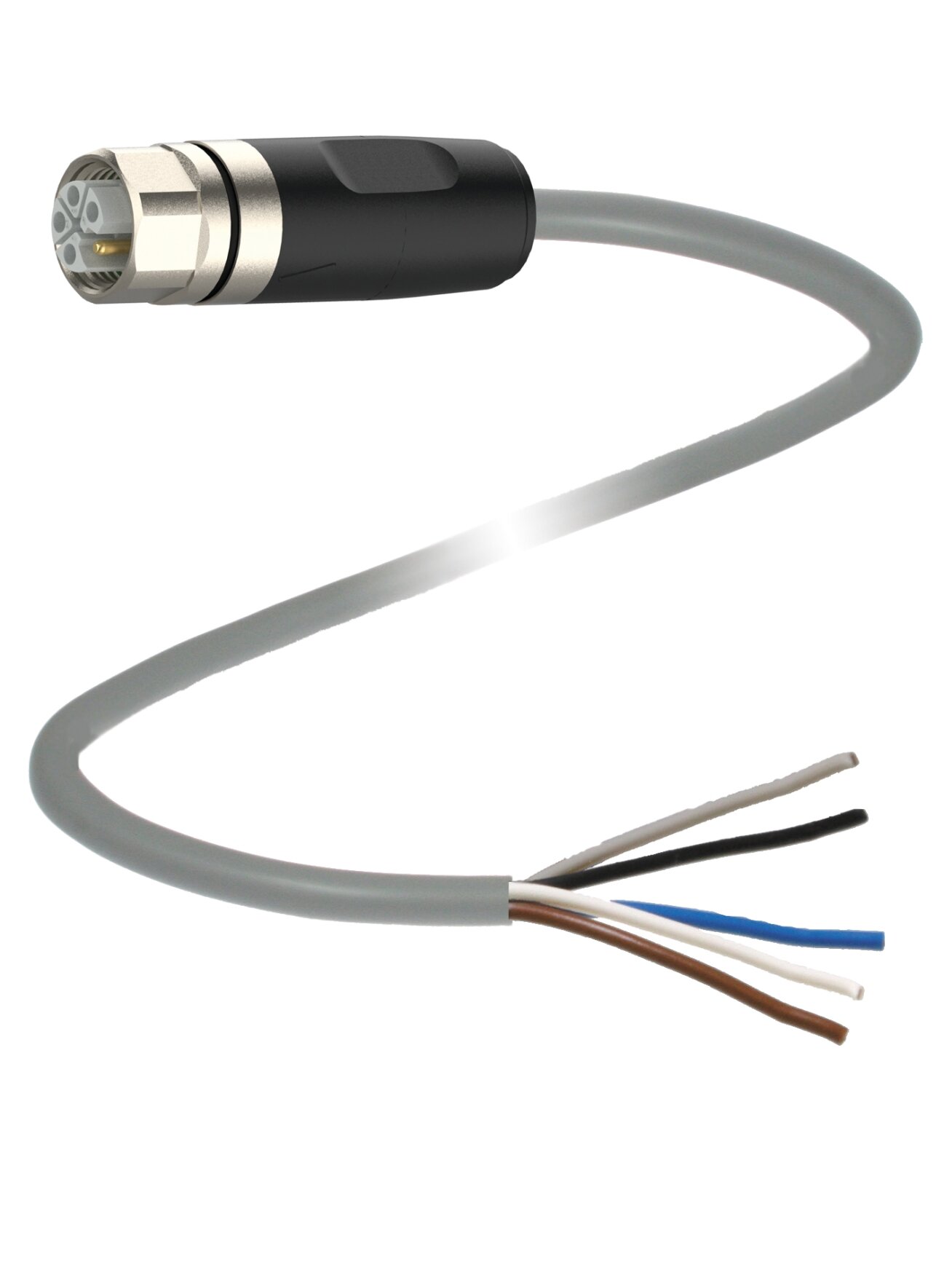 Pepperl+Fuchs V15L-G-3M-PUR-U7 (70195768) Connection cable with socket