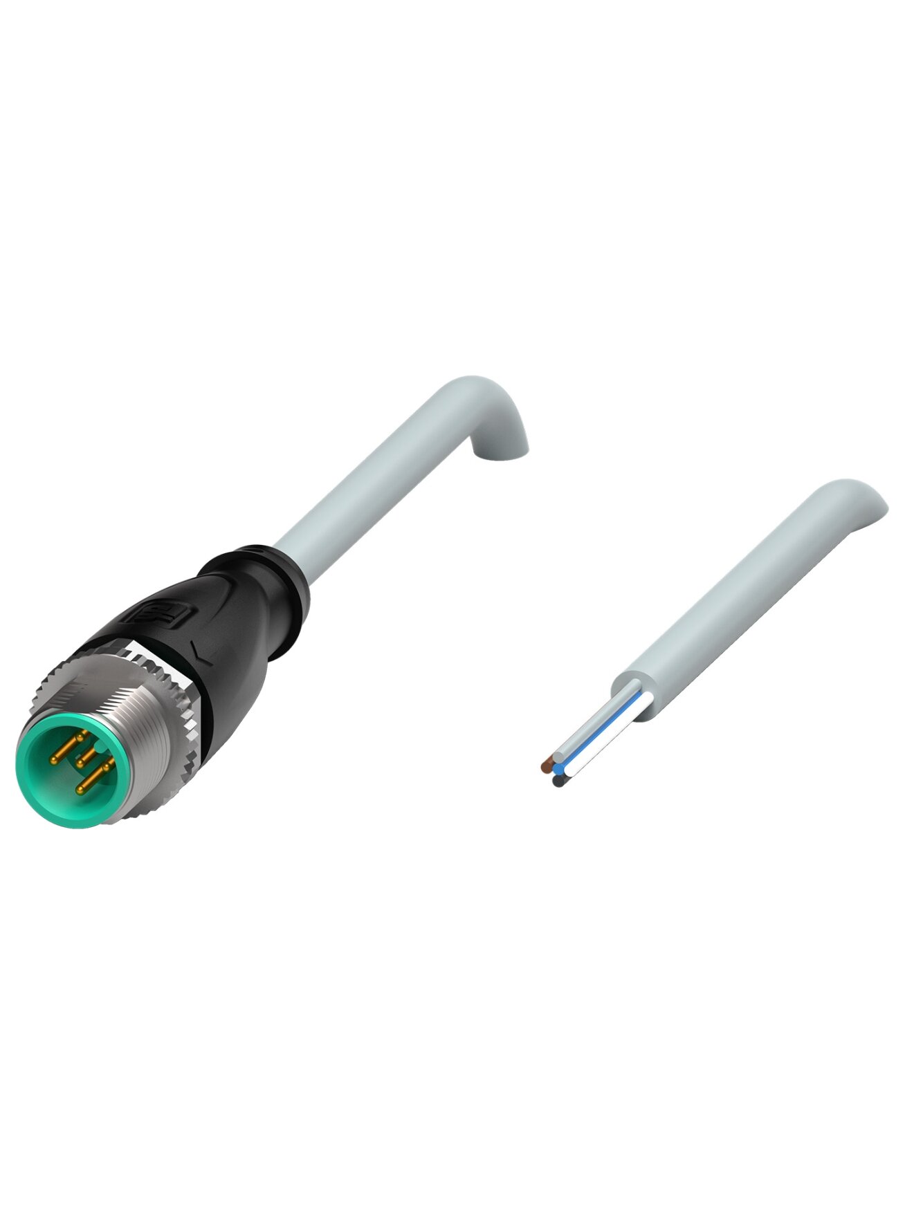 Pepperl+Fuchs V15S-G-3M-PUR (240771-100006) Cable plug