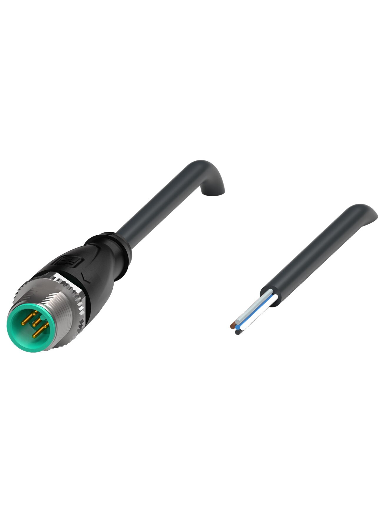 Pepperl+Fuchs V15S-G-BK30M-PUR-U (240771-100010) Cable plug