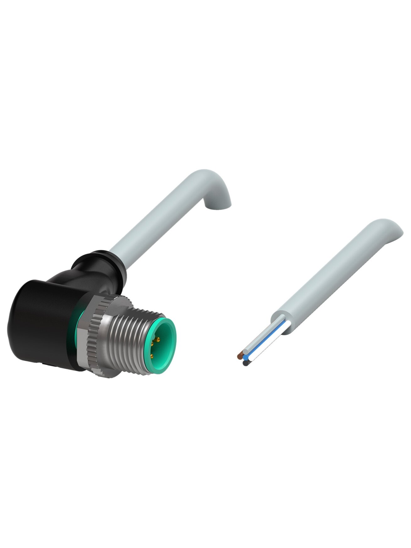 Pepperl+Fuchs V15S-W-5M-PUR (240772-0004) Cable plug
