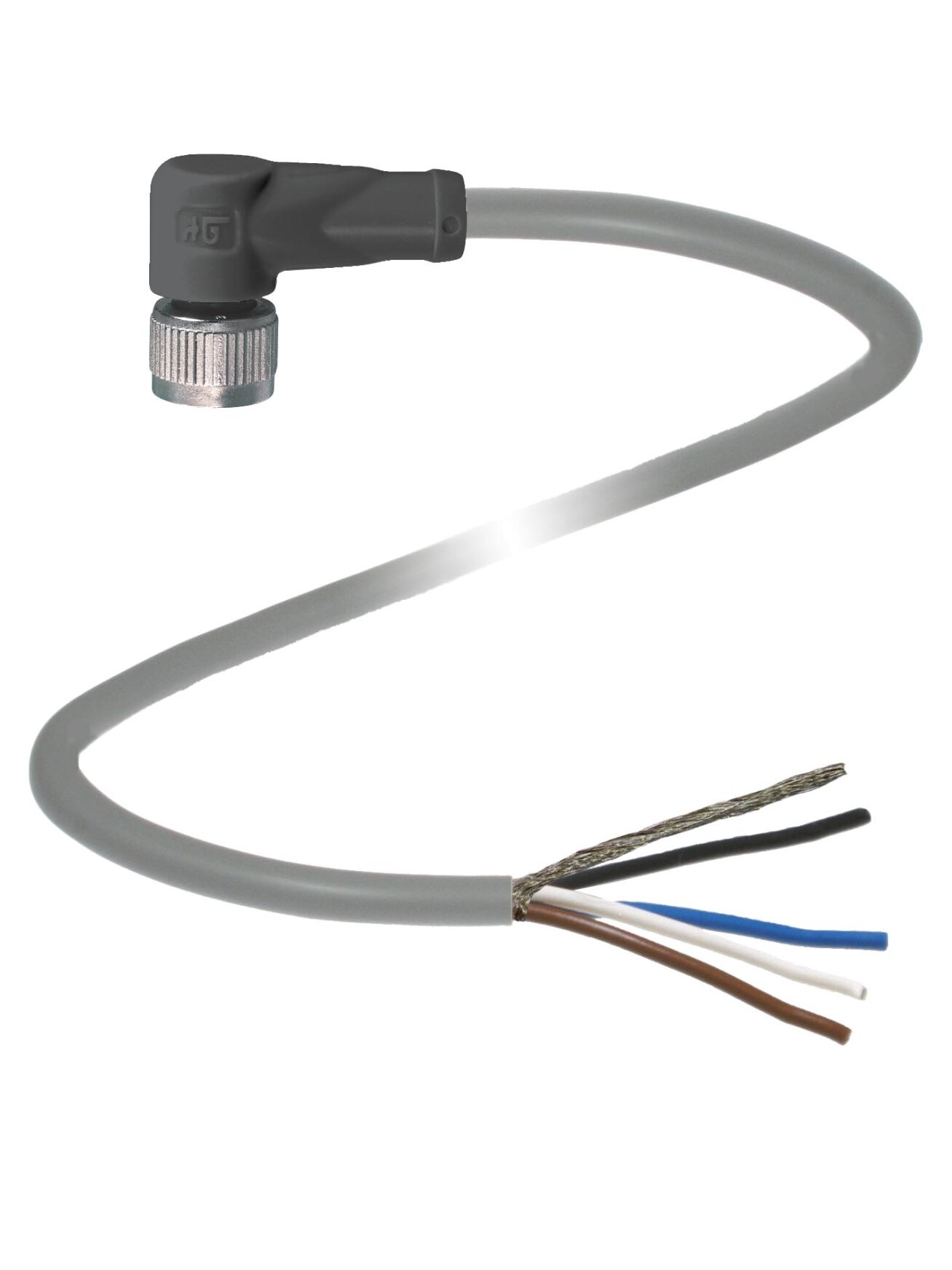 Pepperl+Fuchs V17-W-BK2M-PUR-U/ABG (456509) Cable socket