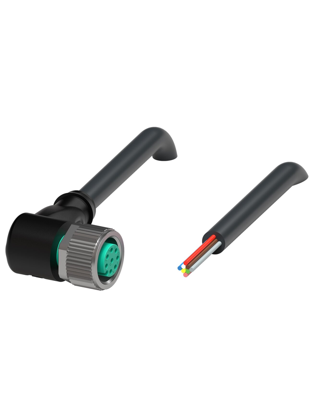 Pepperl+Fuchs V19-W-BK2M-PUR-U (456506) Cable socket