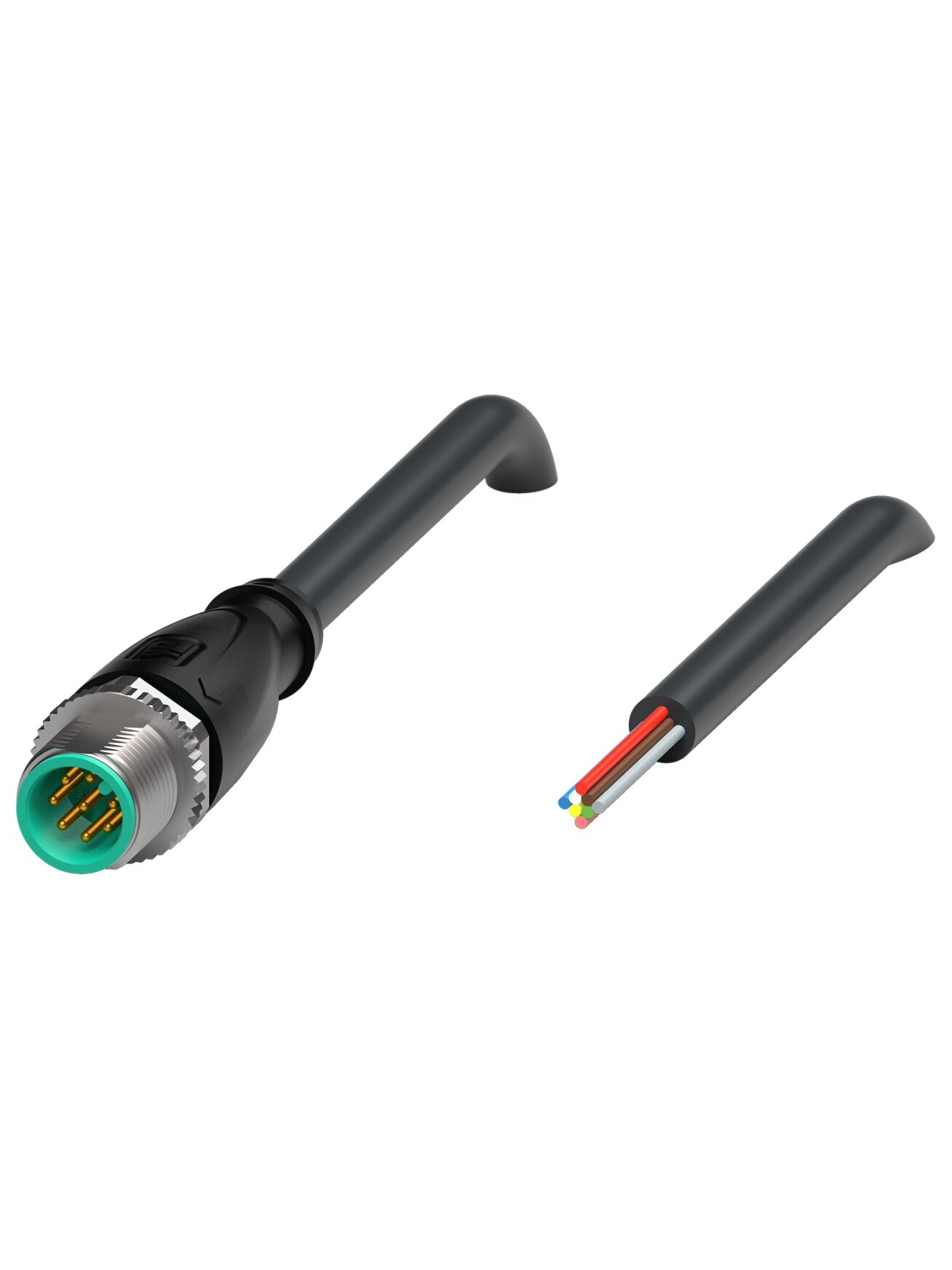 Pepperl+Fuchs V19S-G-BK0,5M-PUR-U (240771-0020) Cable plug Pepperl+Fuchs V19S-G-BK0,5M-PUR-U (240771-0020) Cable plug