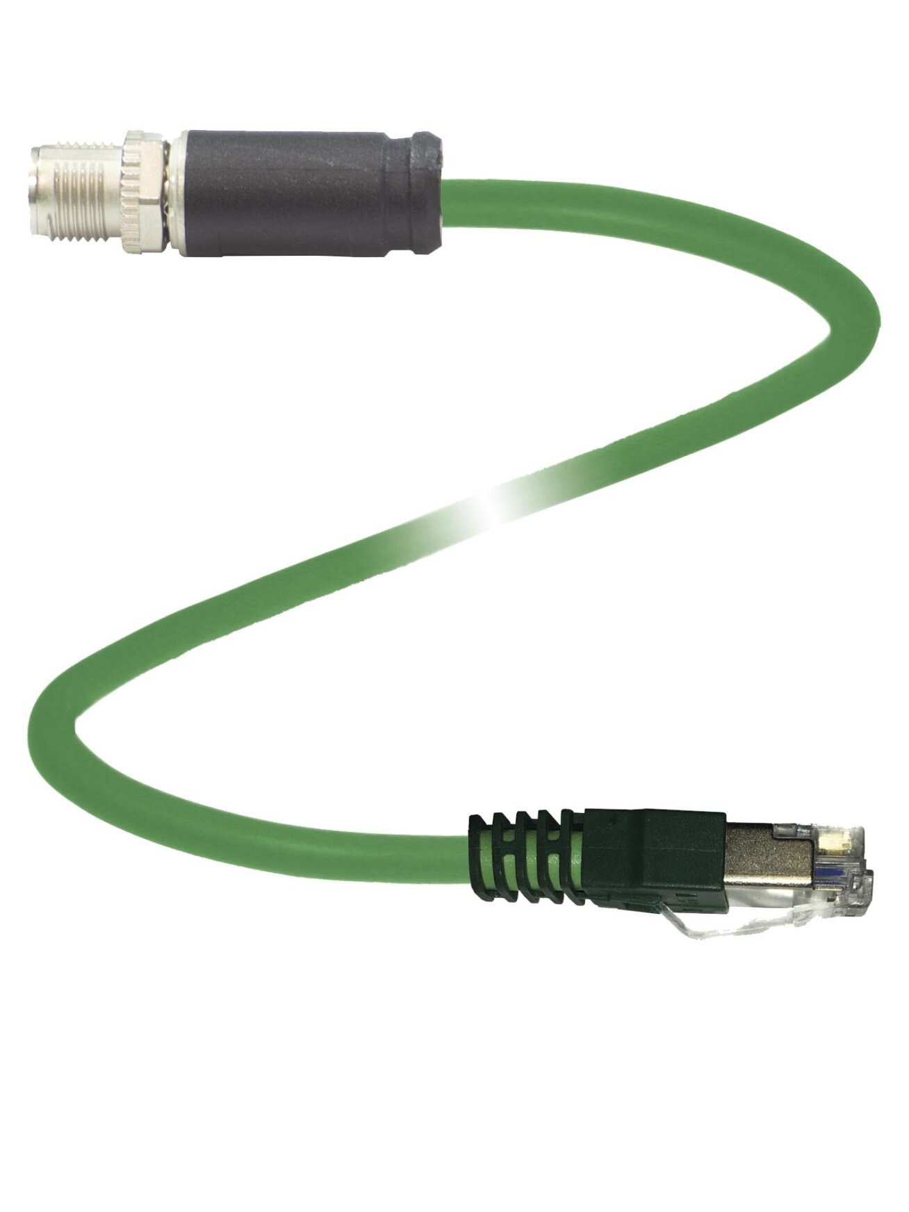 Pepperl+Fuchs V19SX-G-GN25M-PUR-E2S-V45-G (70117757) Ethernet cordset