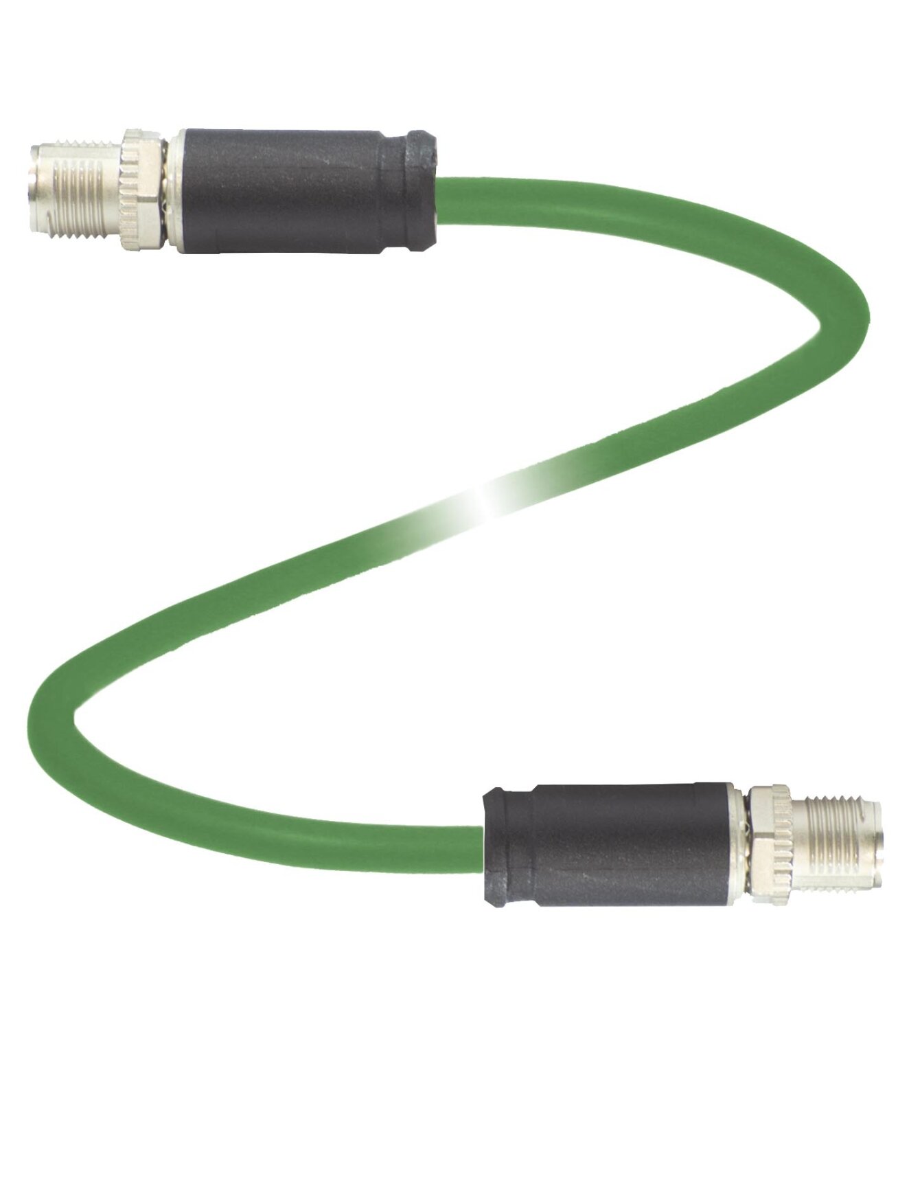 Pepperl+Fuchs V19SX-G-GN2M-PUR-E2S-V19X-G (70117735) Ethernet cordset