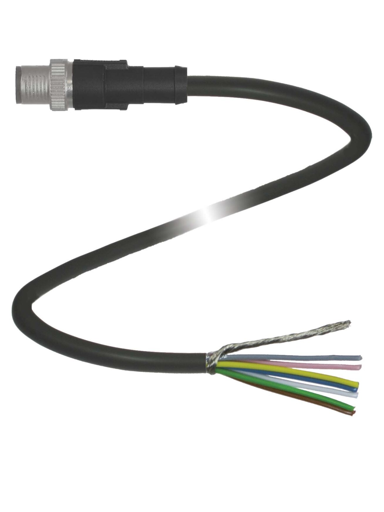 Pepperl+Fuchs V19SY-G-BK10M-PUR-ABG (70139935) Ethernet cordset Pepperl+Fuchs V19SY-G-BK10M-PUR-ABG (70139935) Ethernet cordset