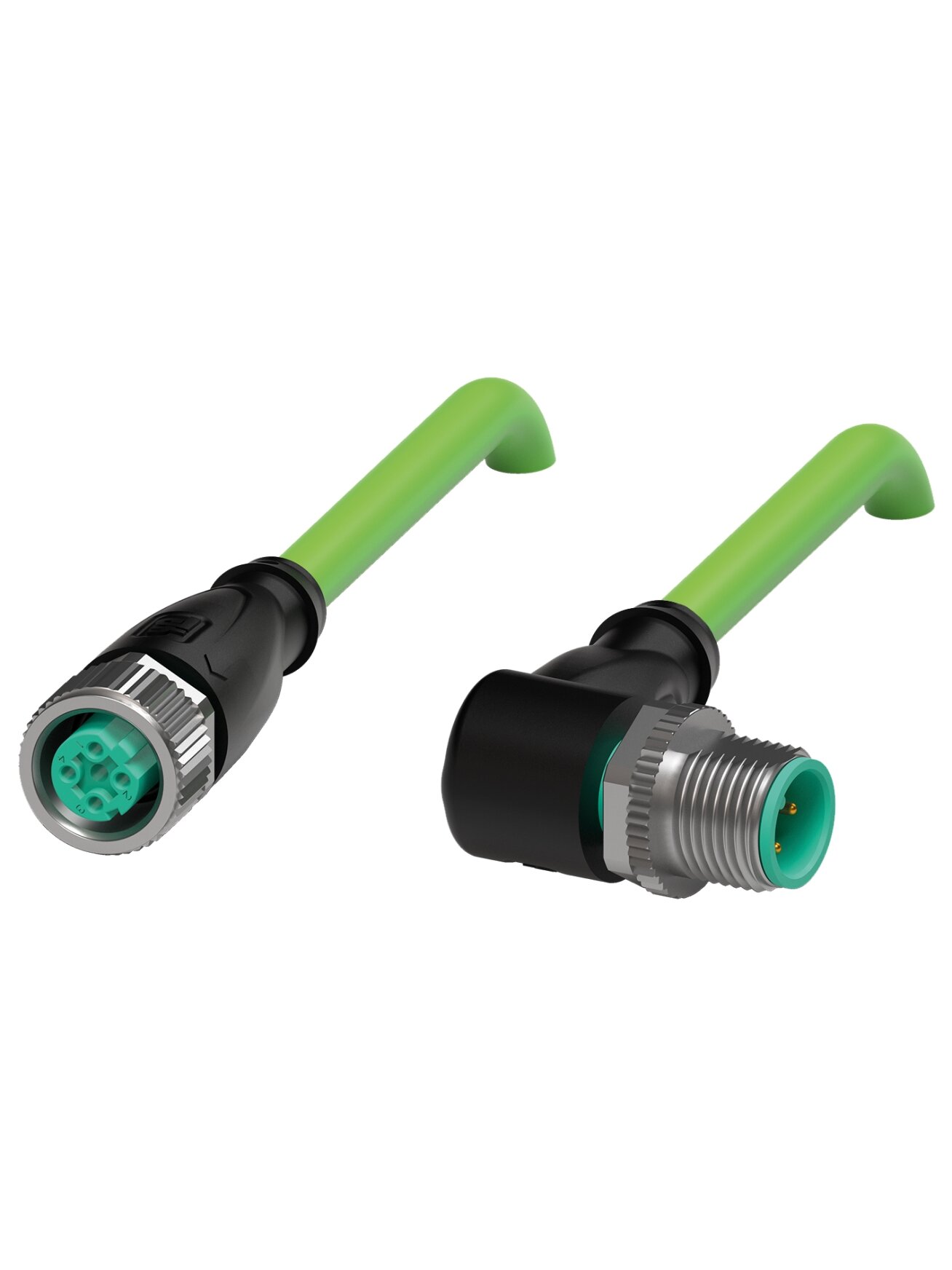 Pepperl+Fuchs V1D-G-GN1M-PUR-E2S-V1D-W (70192647) Extension cordset
