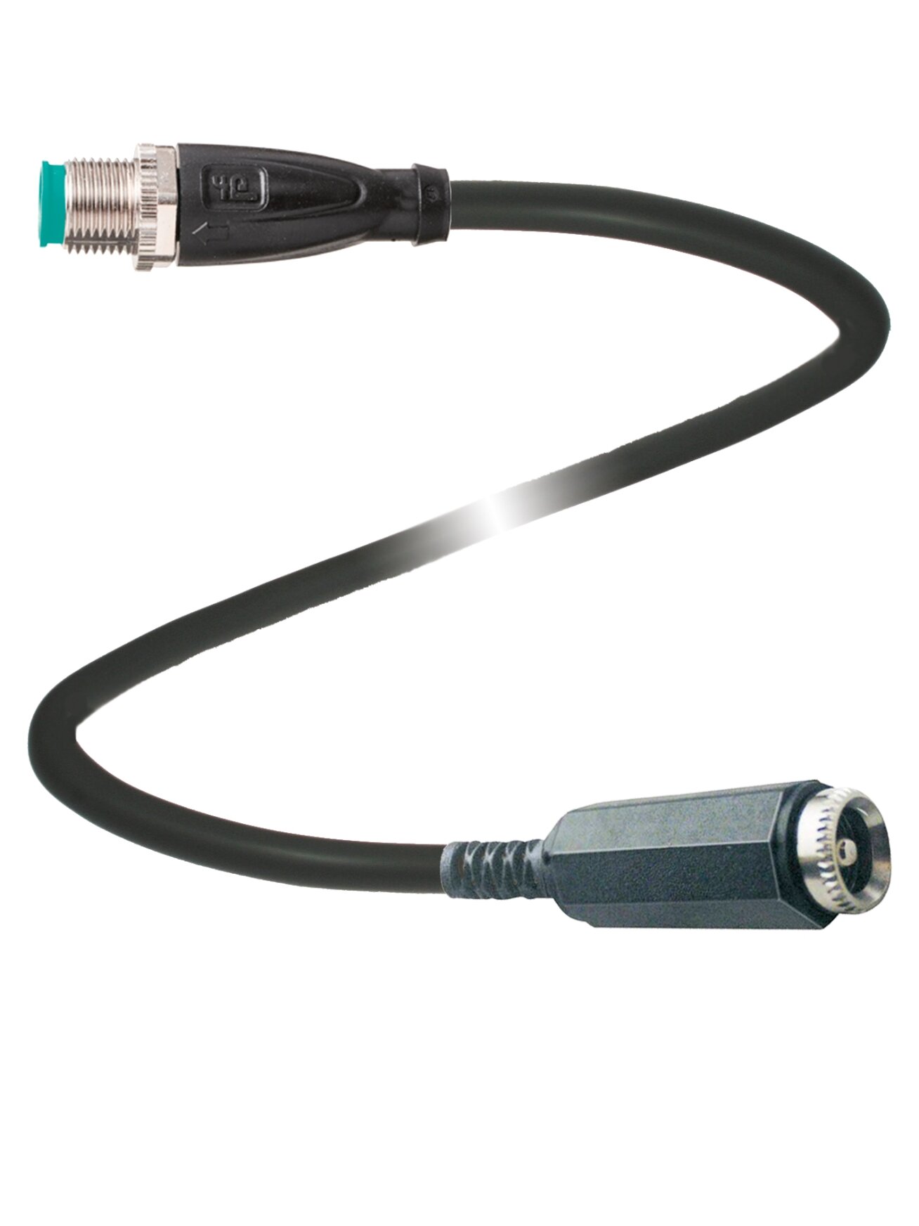 Pepperl+Fuchs V1S-G-BK0,5M-PUR-U-YDCJACK (70148252) Adapter cable